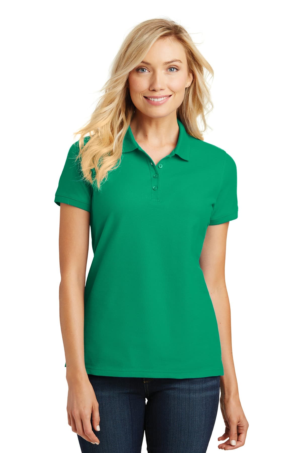 Port Authority ® Women's Core Classic Pique Polo. L100 thumbnail 2