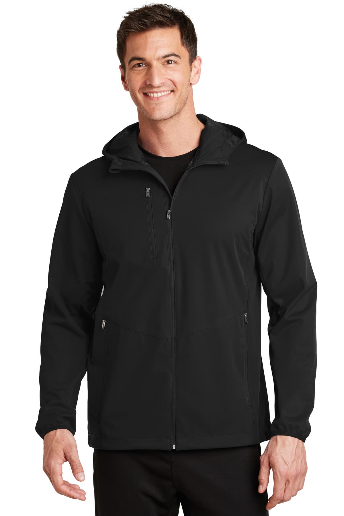 Port Authority ® Active Hooded Soft Shell Jacket. J719 thumbnail 2