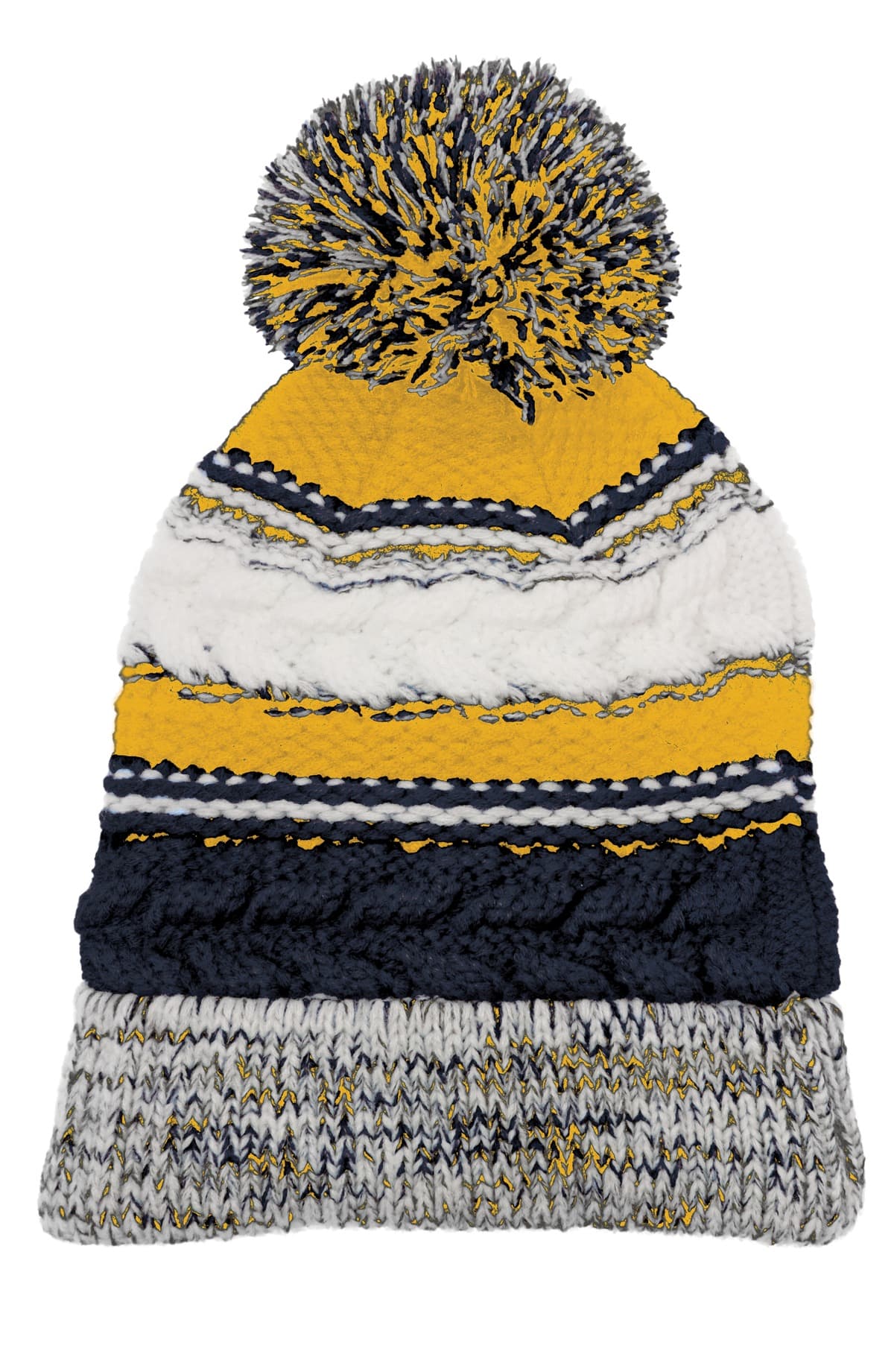 Sport-Tek ® Pom Pom Team Beanie. STC21 thumbnail 5