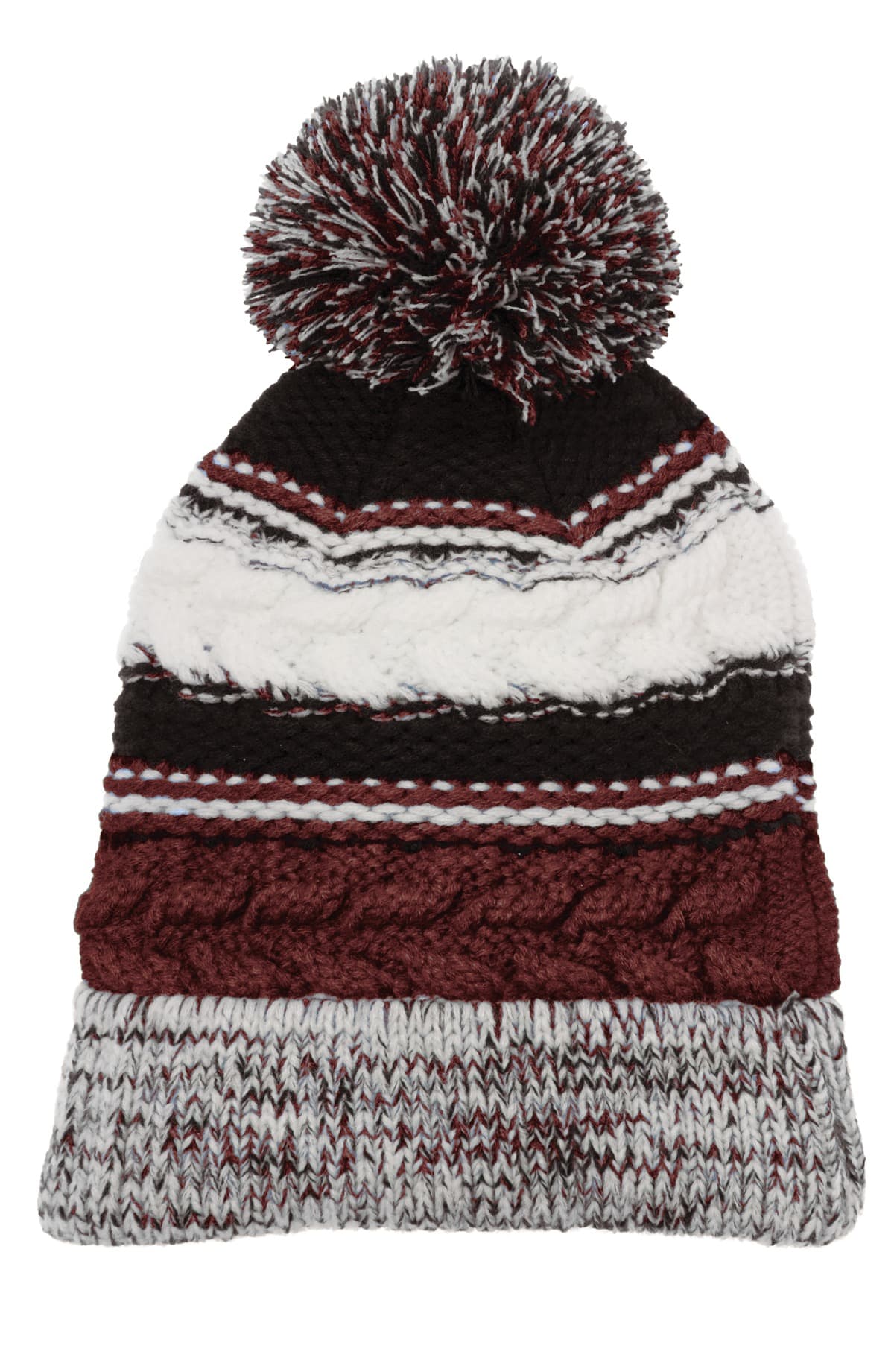 Sport-Tek ® Pom Pom Team Beanie. STC21 thumbnail 3