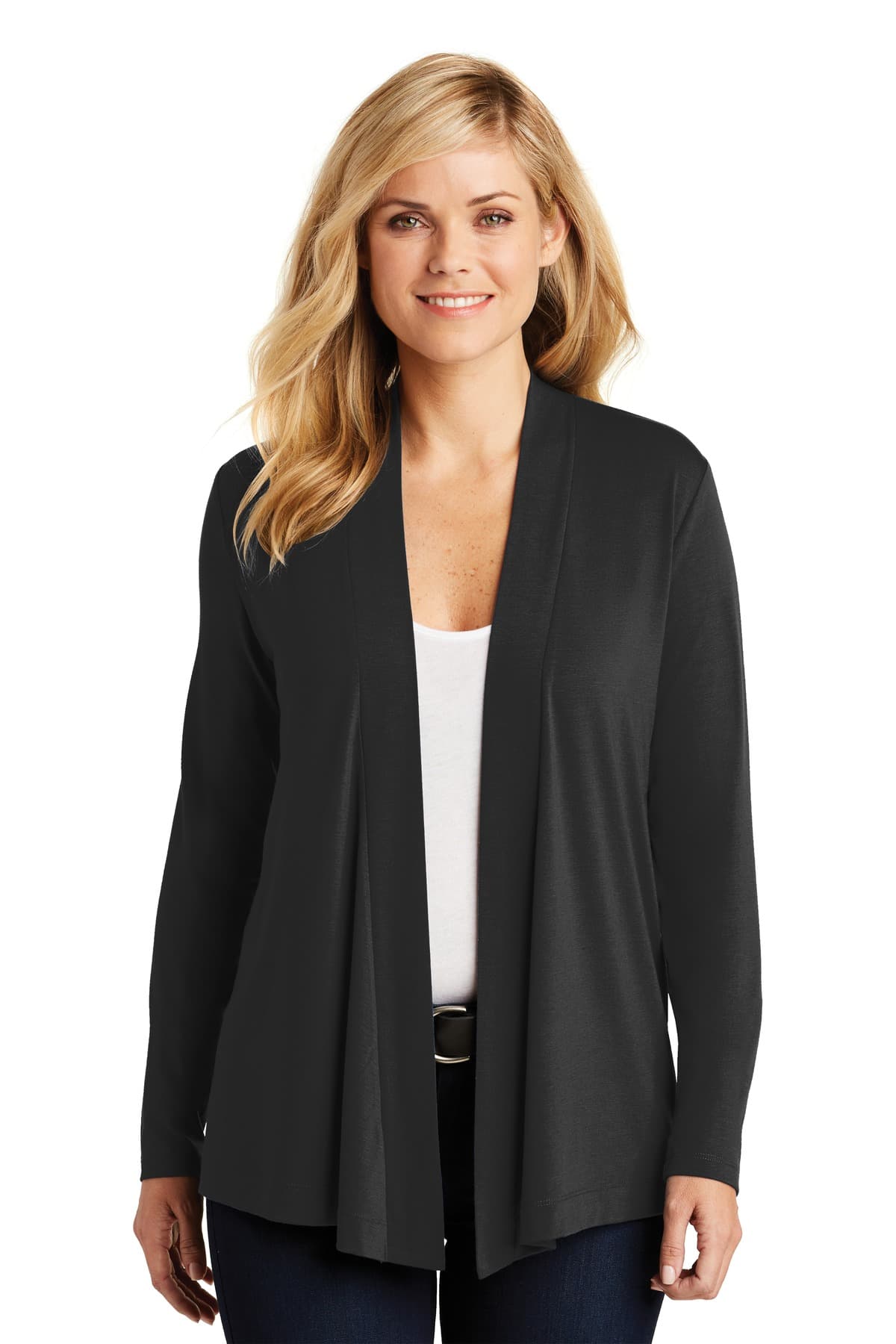 Port Authority ® Women's Concept Open Cardigan. L5430 thumbnail 2