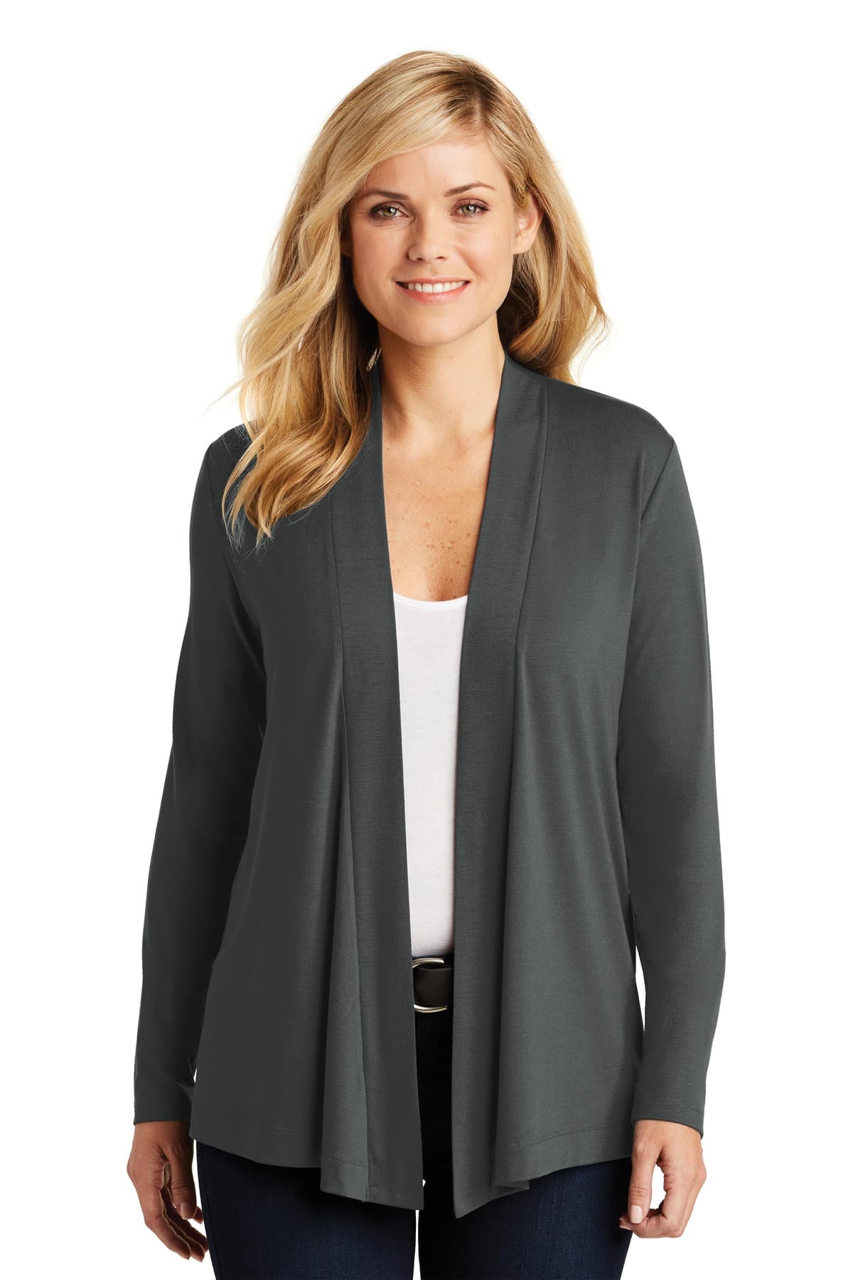 Port Authority ® Women's Concept Open Cardigan. L5430 thumbnail 4