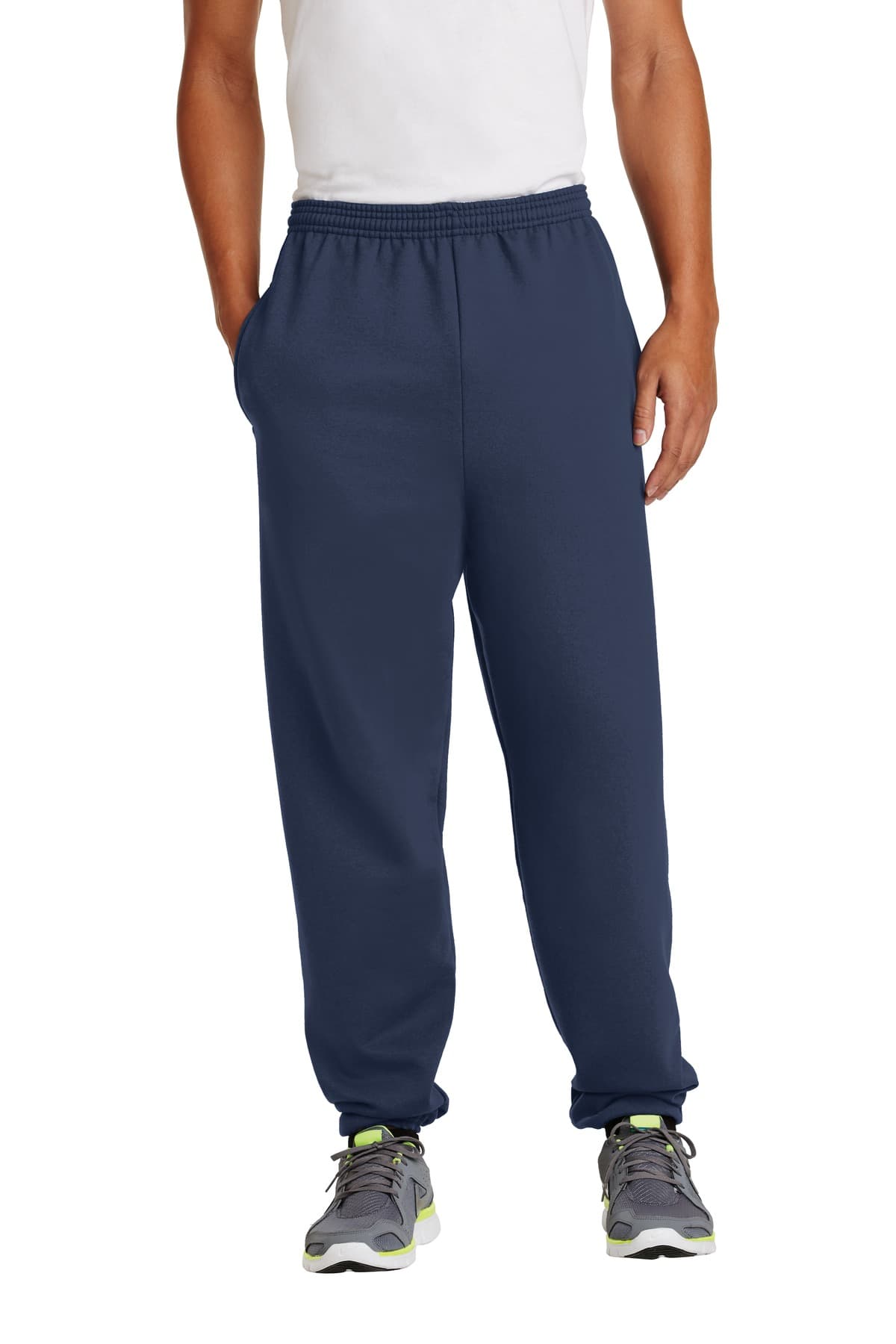 Port & Co  Essential Fleece Sweatpant with Pockets. PC90P thumbnail 3