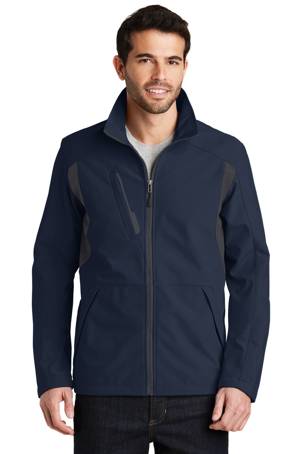 Port Authority ® Back-Block Soft Shell Jacket. J336 thumbnail 4