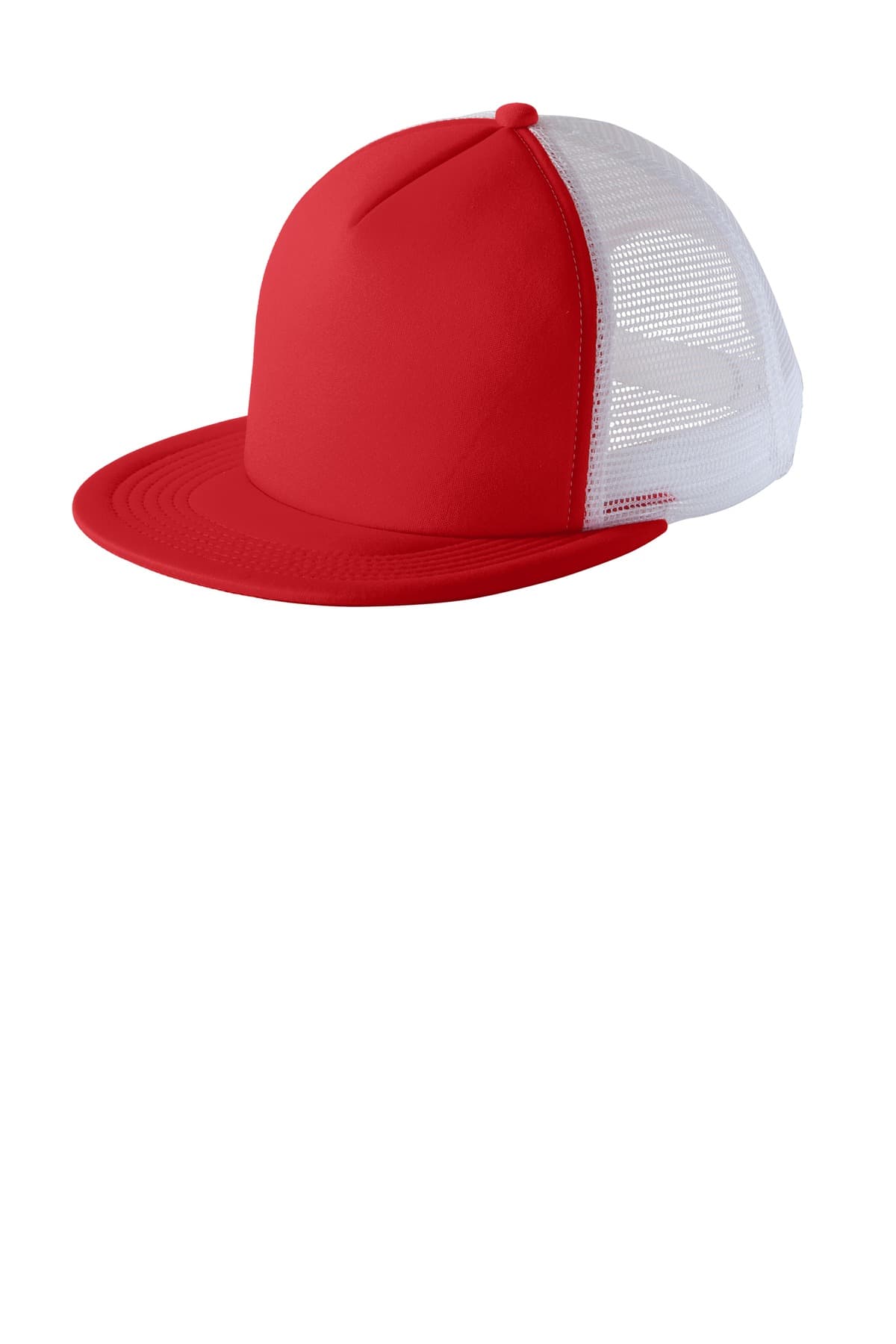 District ® Flat Bill Snapback Trucker Cap. DT624 thumbnail 5