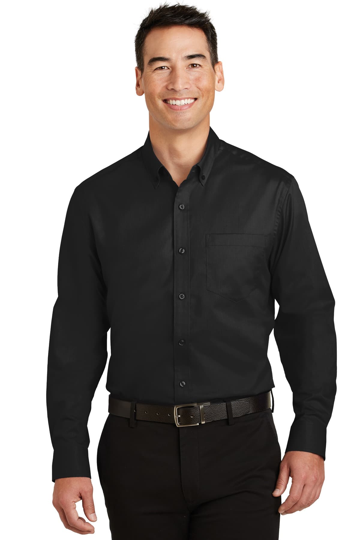 Port Authority ® Tall SuperPro  Twill Shirt. TS663 thumbnail 2
