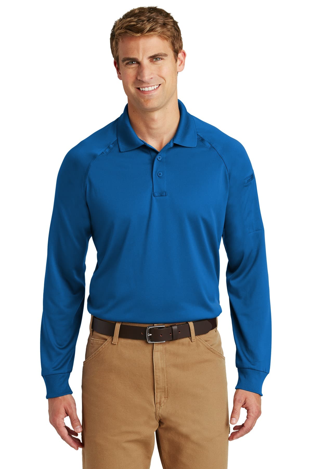 CornerStone ® - Select Long Sleeve Snag-Proof Tactical Polo. CS410LS thumbnail 4