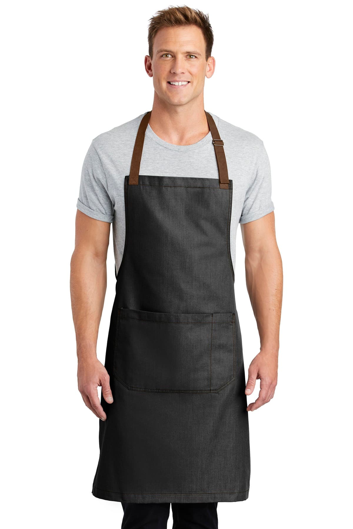 Port Authority ® Market Full-Length Bib Apron. A800 thumbnail 3
