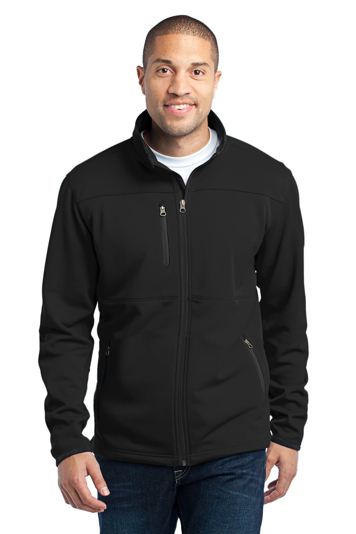 Port Authority ® Pique Fleece Jacket. F222 thumbnail 2