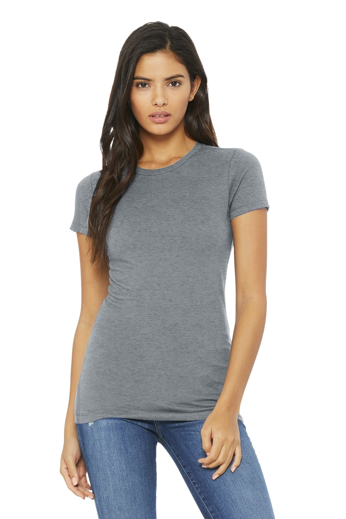 BELLA+CANVAS ® Women's Slim Fit Tee. BC6004 thumbnail 3