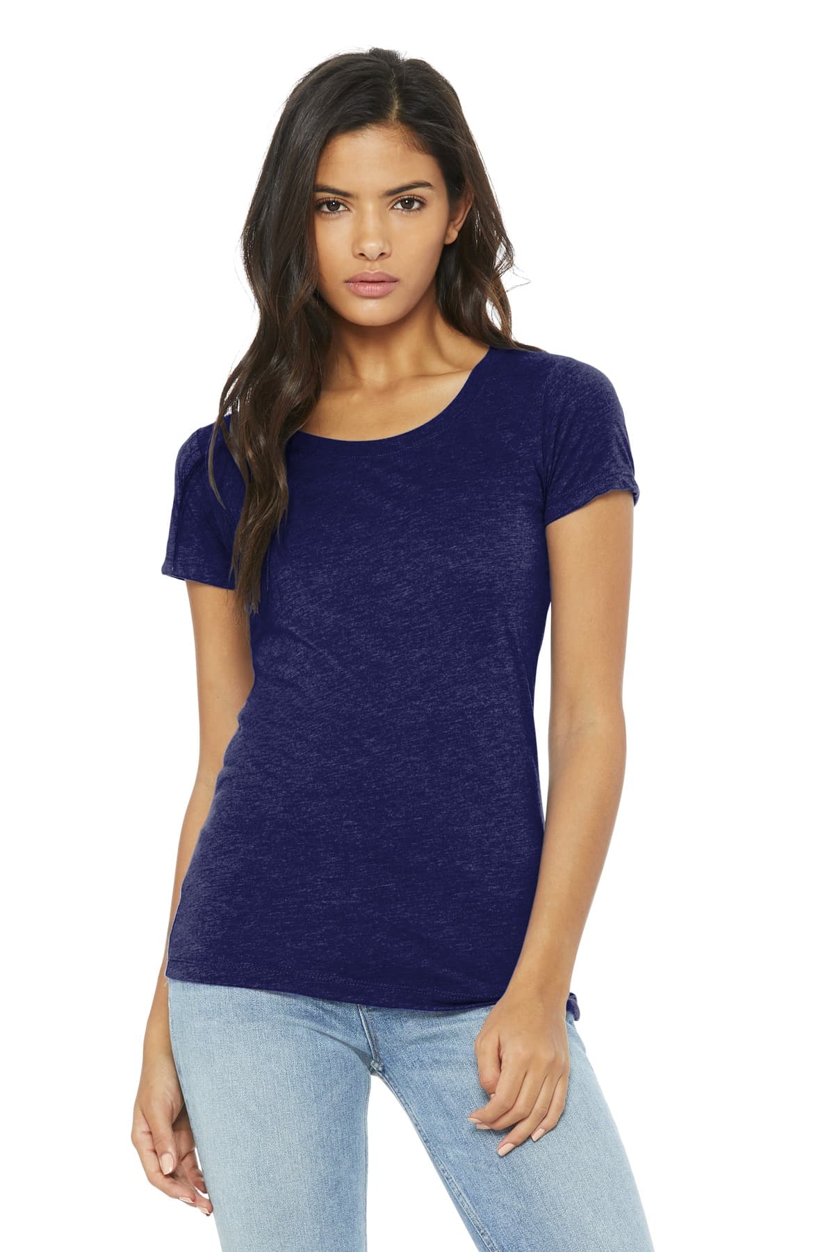 BELLA+CANVAS ® Women's Triblend Short Sleeve Tee. BC8413 thumbnail 2