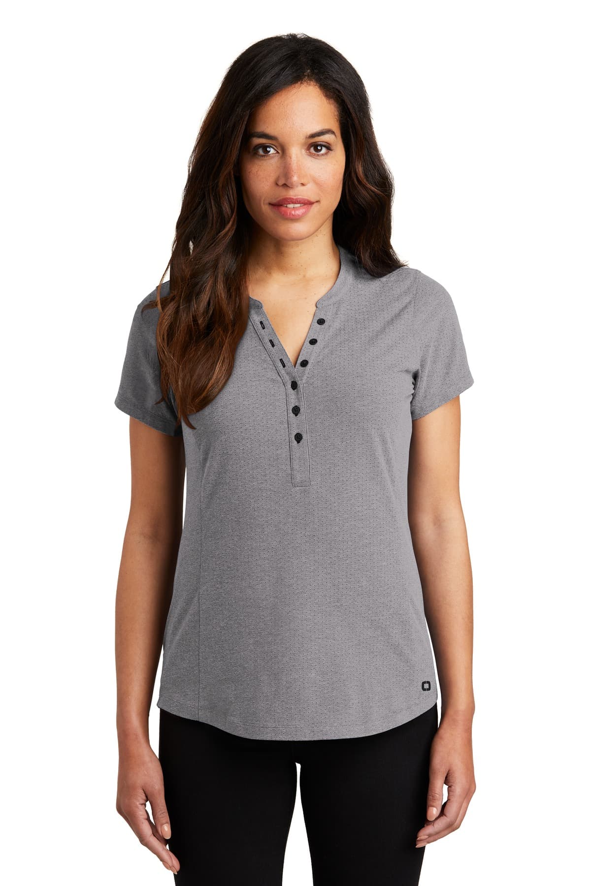 OGIO ® Women's Tread Henley. LOG136 thumbnail 3