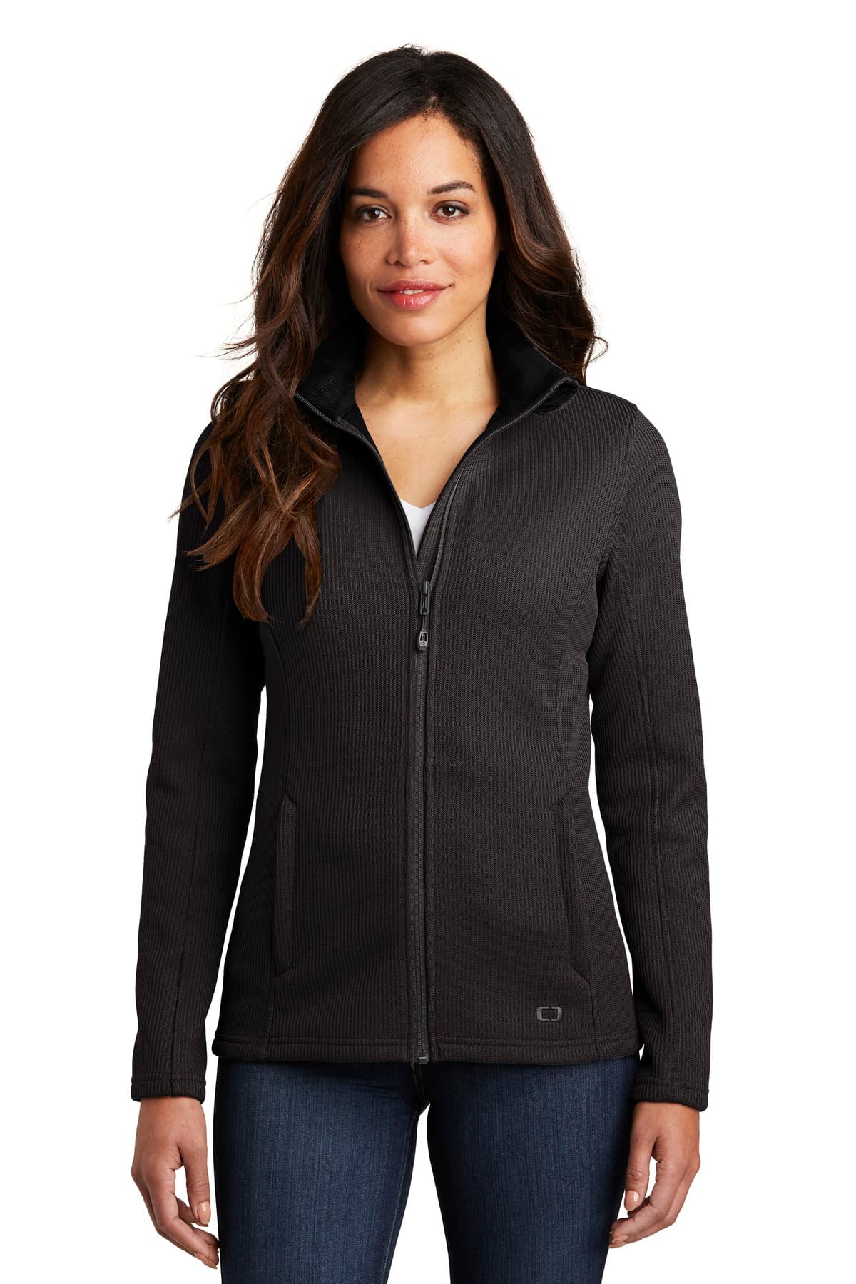 OGIO ® Women's Grit Fleece Jacket. LOG727 thumbnail 2