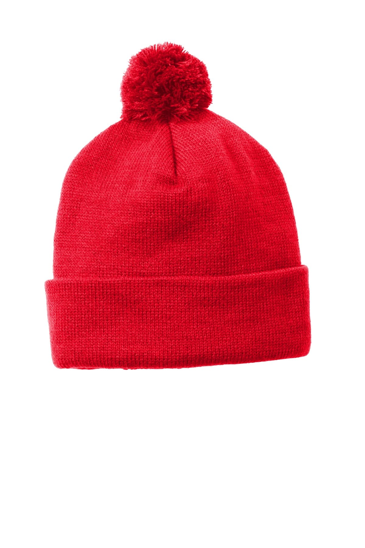 Sport-Tek ® Solid Pom Pom Beanie. STC37 thumbnail 5