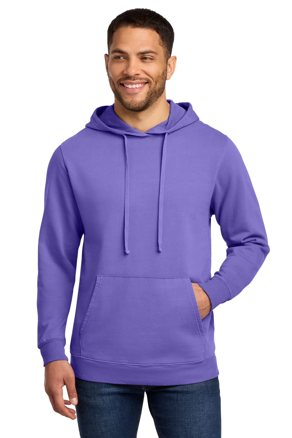 Port & Co  Beach Wash ® Garment-Dyed Pullover Hooded Sweatshirt. PC098H thumbnail 2