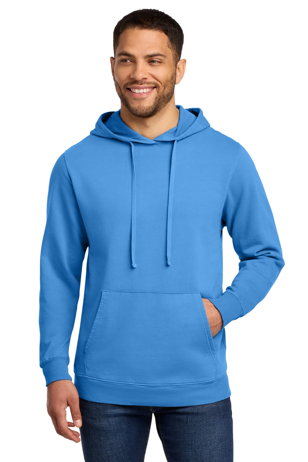 Port & Co  Beach Wash ® Garment-Dyed Pullover Hooded Sweatshirt. PC098H thumbnail 3