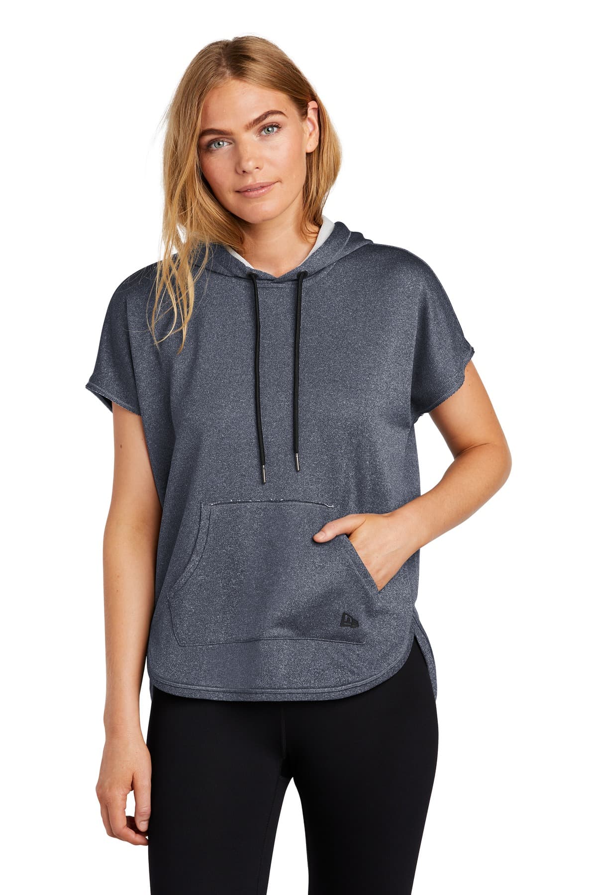 New Era ® Women's Performance Terry Short Sleeve Hoodie LNEA533 thumbnail 4