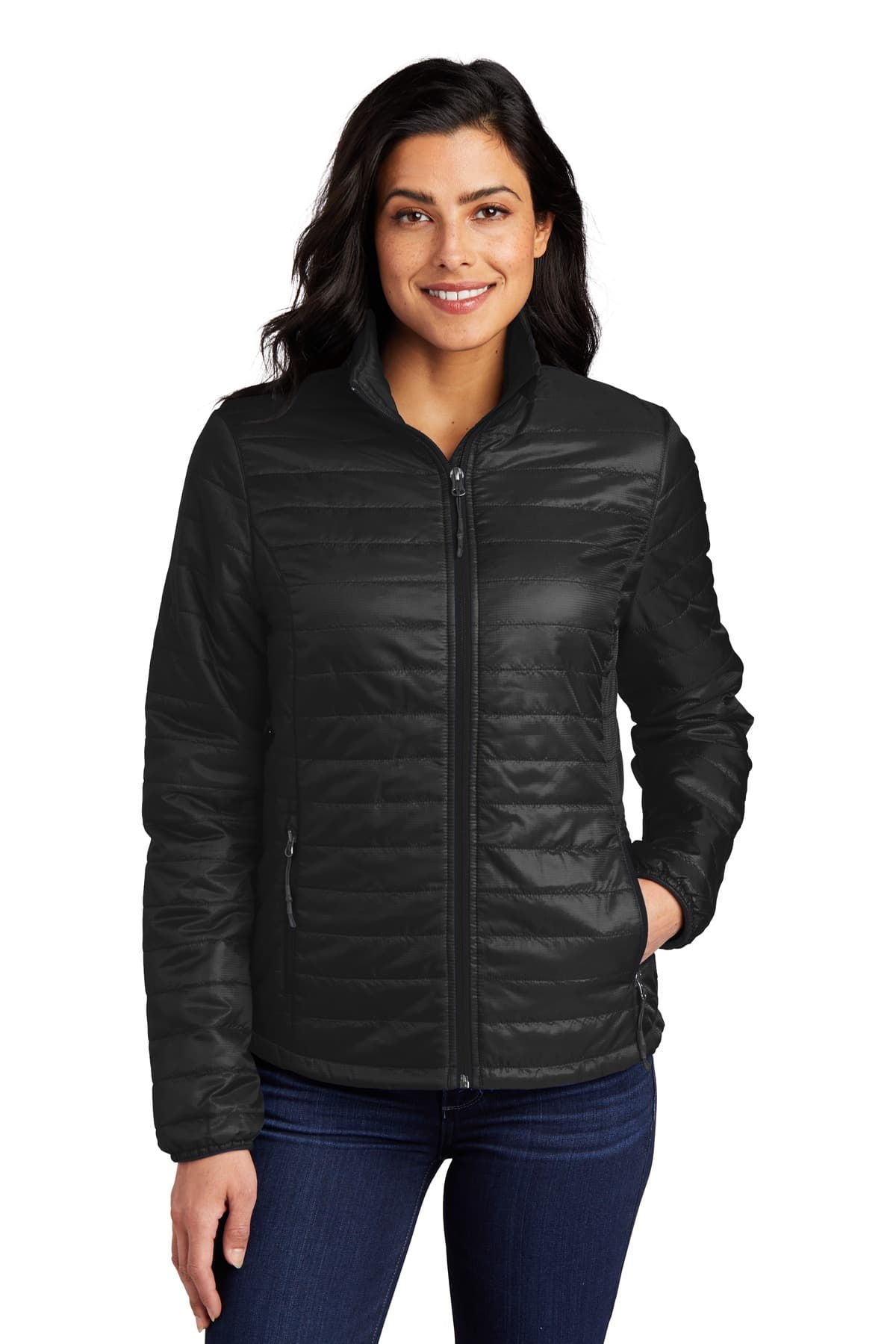 Port Authority ® Women's Packable Puffy Jacket L850 thumbnail 2