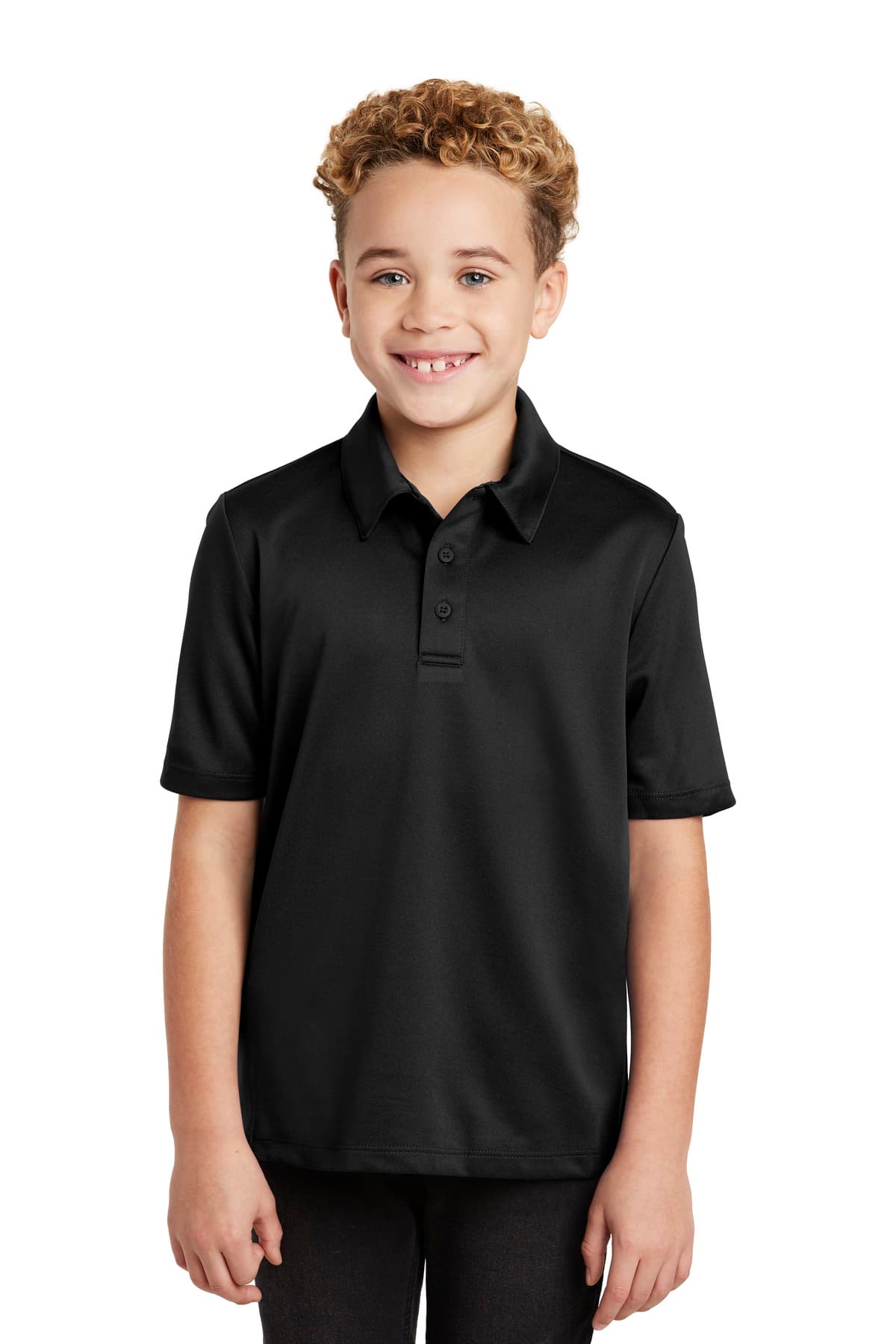 Port Authority ® Youth Silk Touch Performance Polo. Y540 thumbnail 2