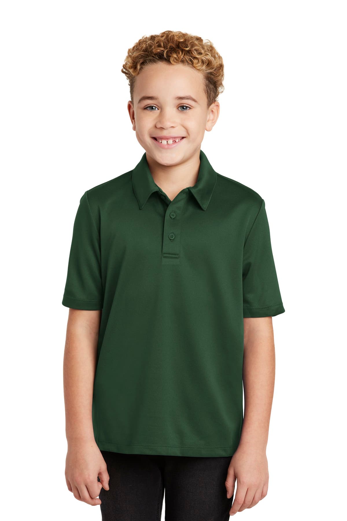 Port Authority ® Youth Silk Touch Performance Polo. Y540 thumbnail 3