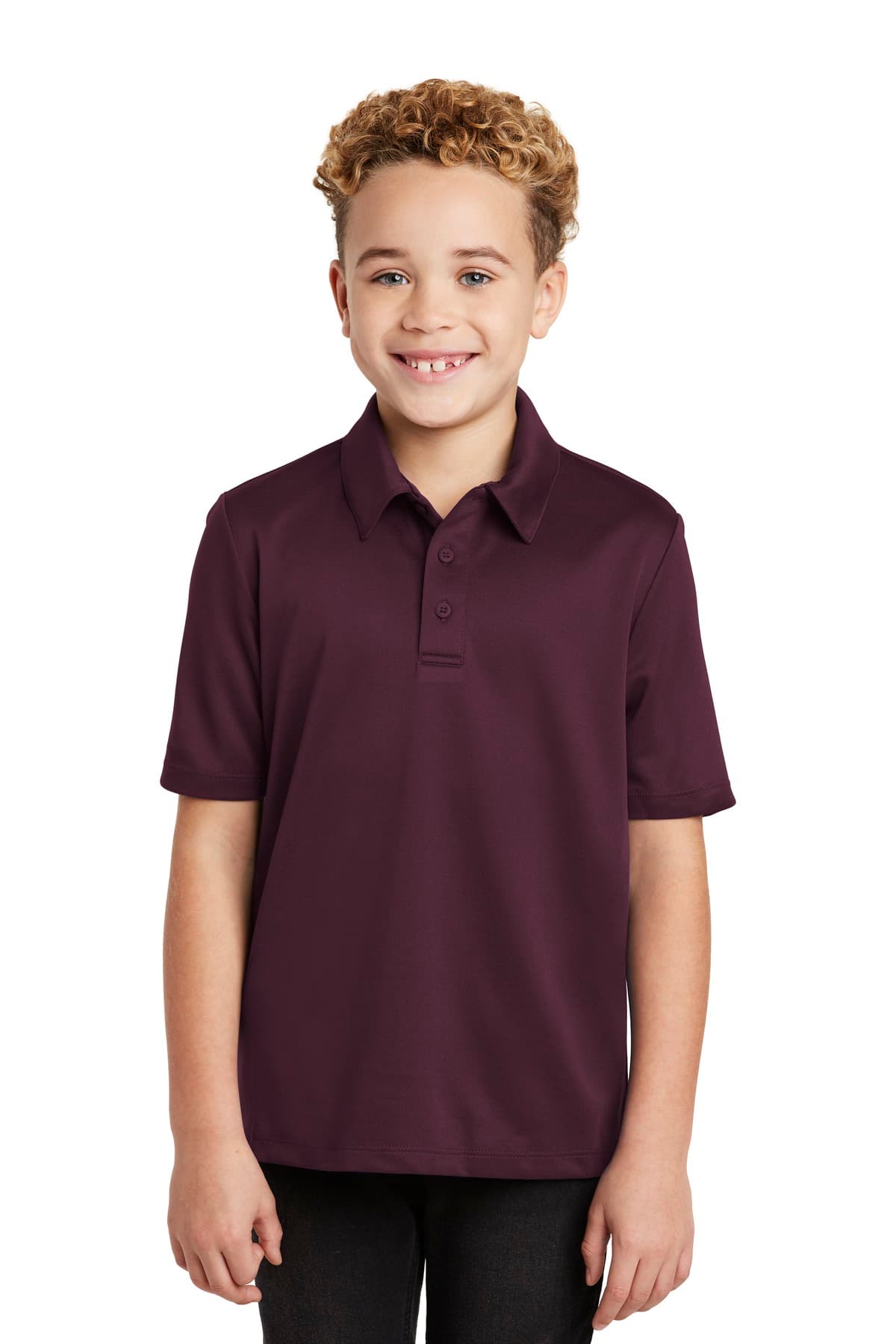 Port Authority ® Youth Silk Touch Performance Polo. Y540 thumbnail 5