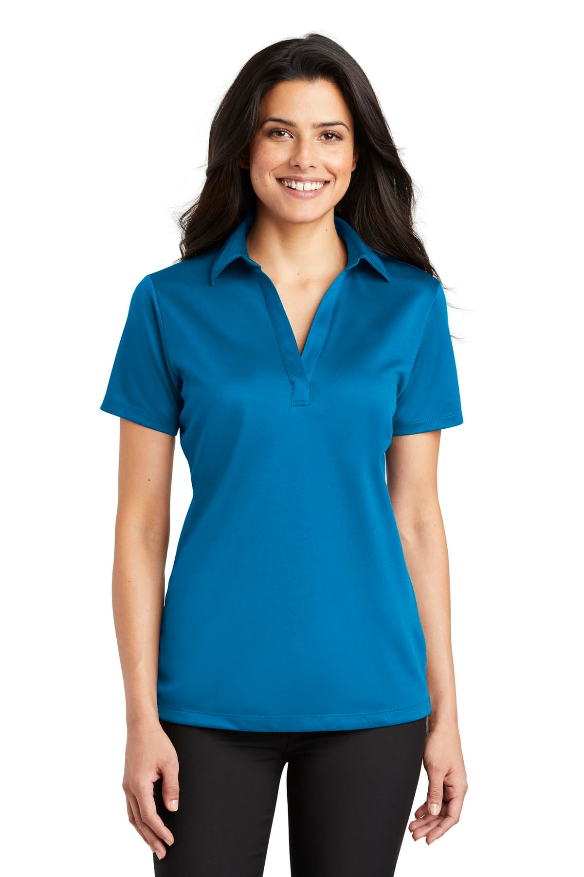 Port Authority ® Women's Silk Touch Performance Polo. L540 thumbnail 4