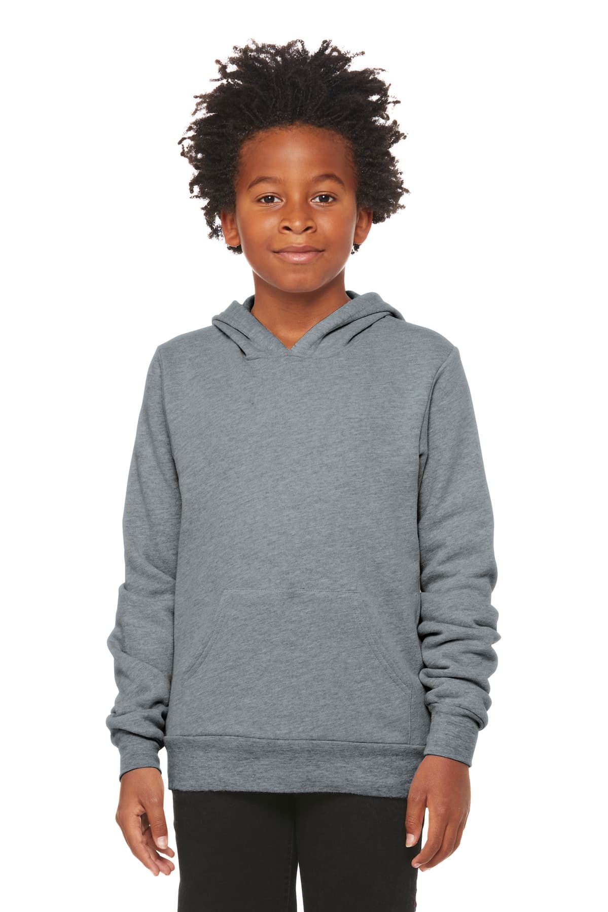 BELLA+CANVAS ® Youth Sponge Fleece Pullover Hoodie BC3719Y thumbnail 2