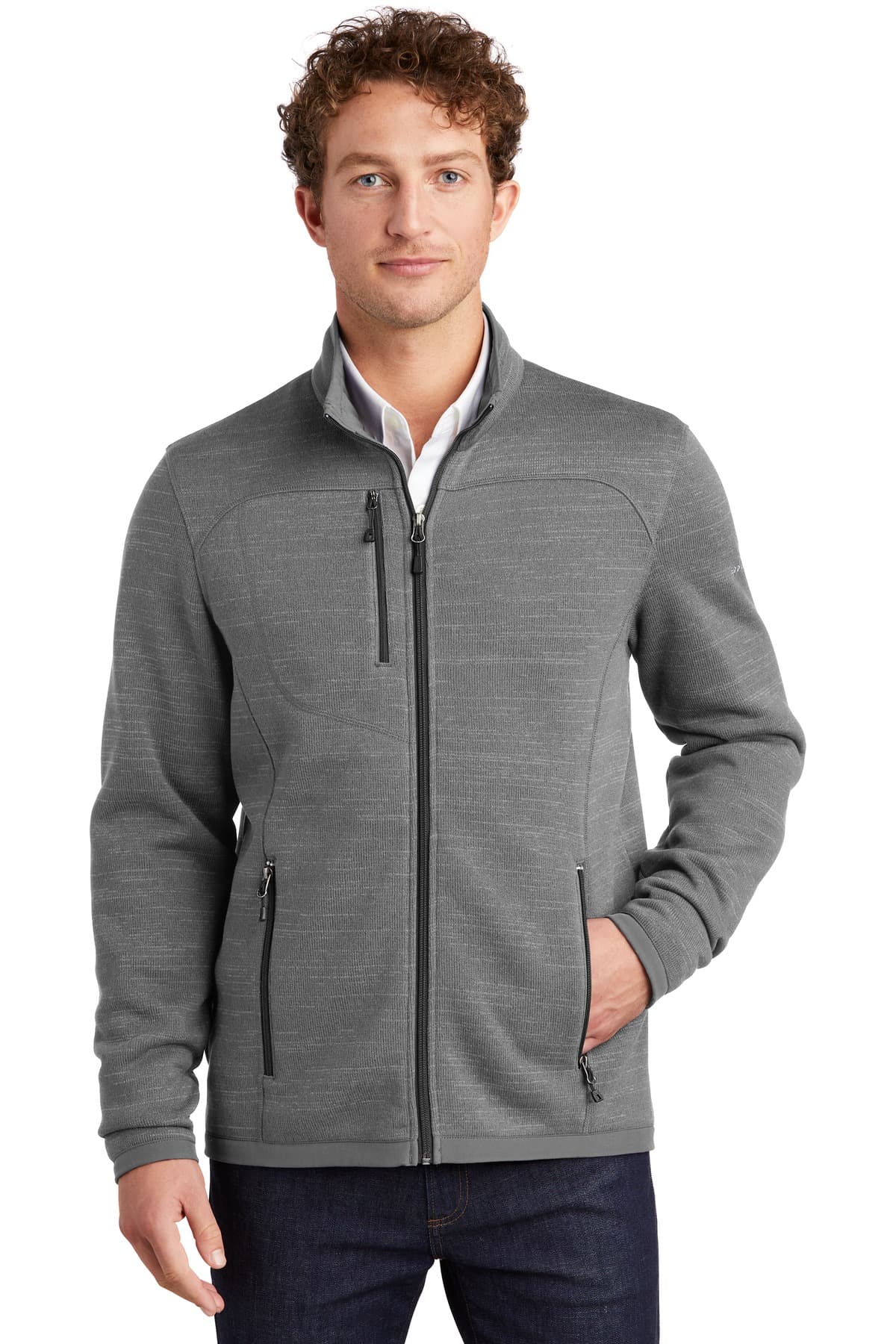 Eddie Bauer ® Sweater Fleece Full-Zip. EB250 thumbnail 3