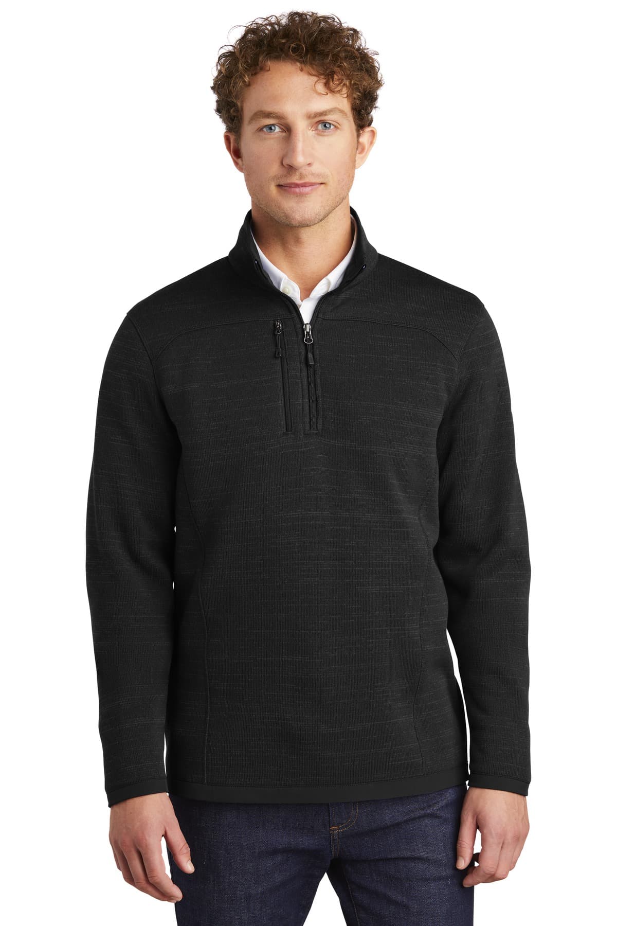 Eddie Bauer ® Sweater Fleece 1/4-Zip. EB254 thumbnail 2