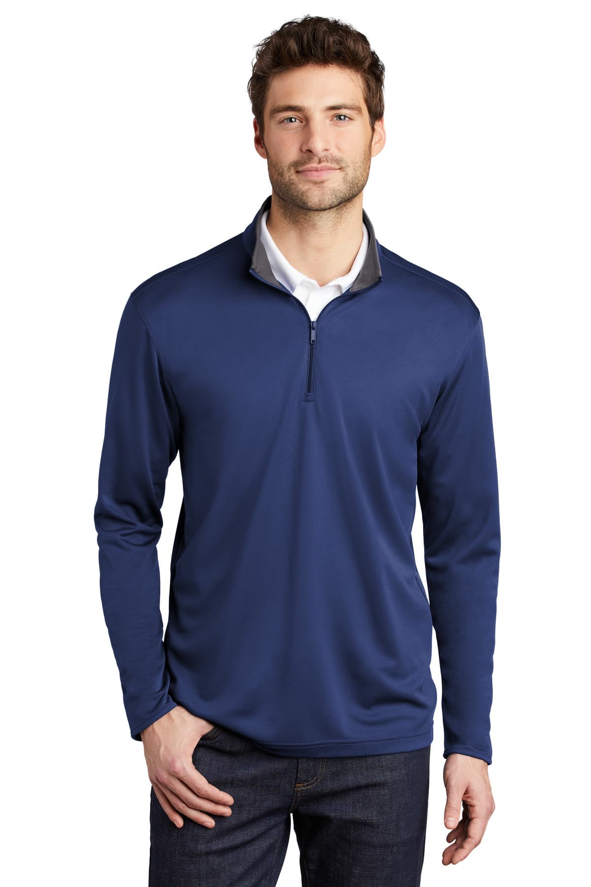 Port Authority ® Silk Touch  Performance 1/4-Zip K584 thumbnail 5