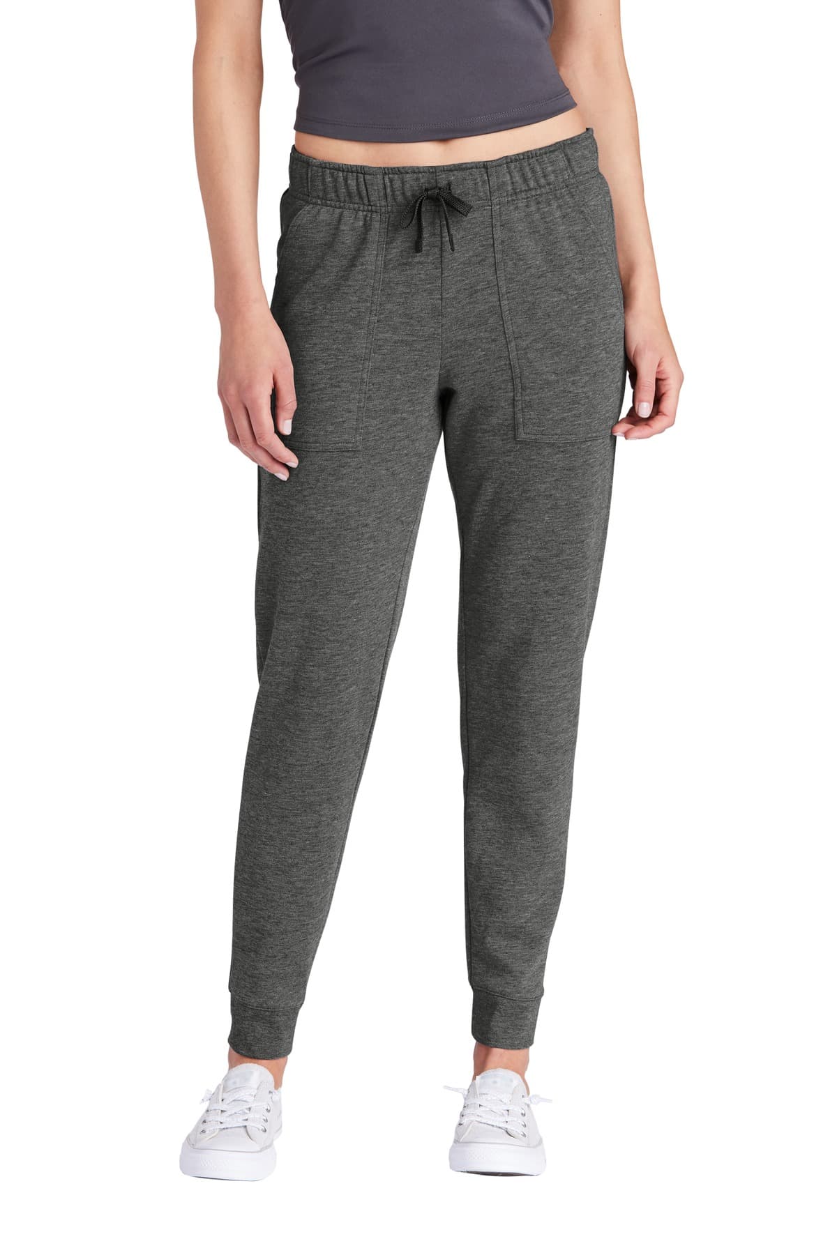 Sport-Tek ® Women's PosiCharge ® Tri-Blend Wicking Fleece Jogger LST299 thumbnail 3
