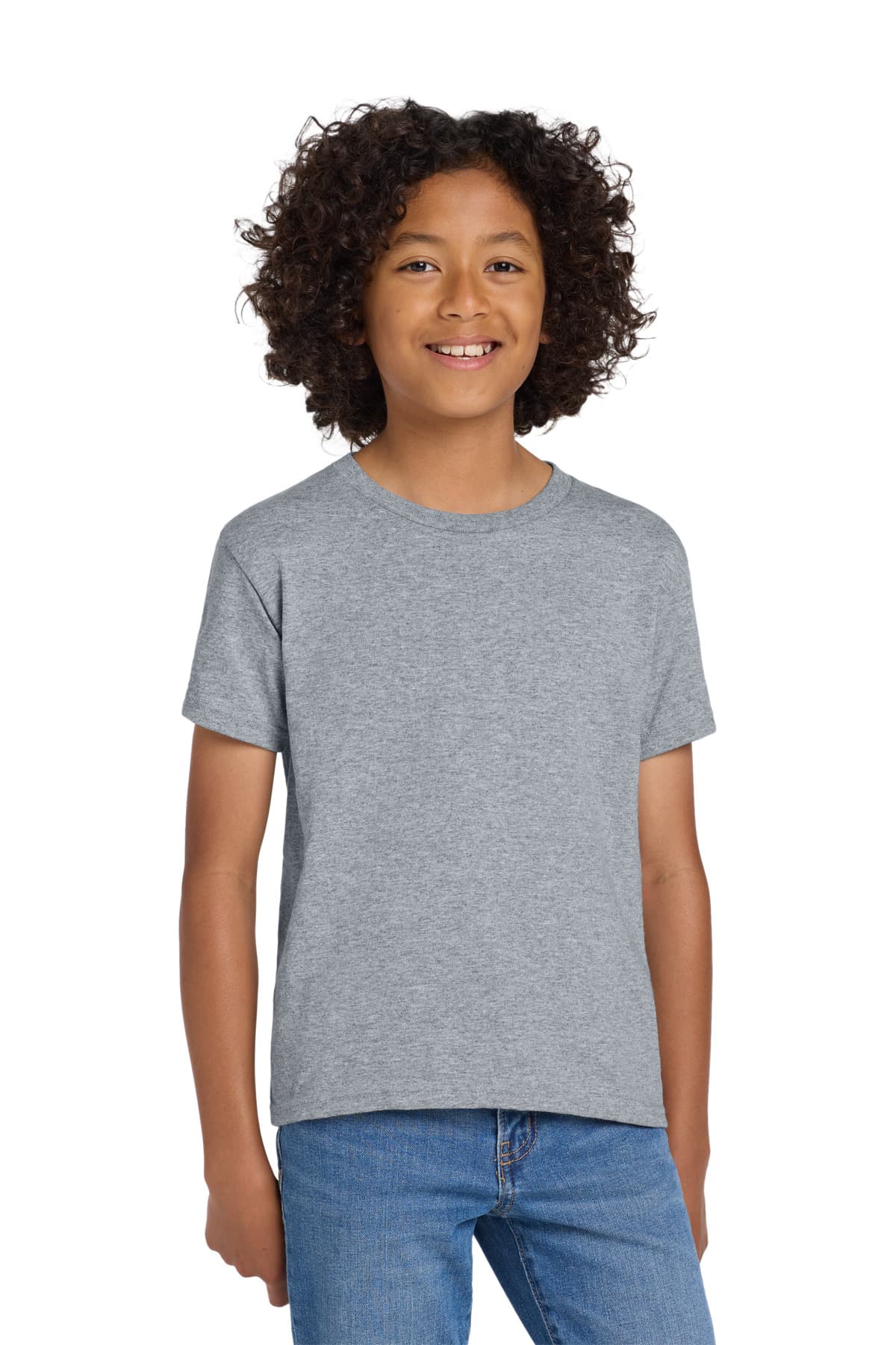 Gildan ® Youth DryBlend ® 50 Cotton/50 Poly T-Shirt. 8000B thumbnail 4