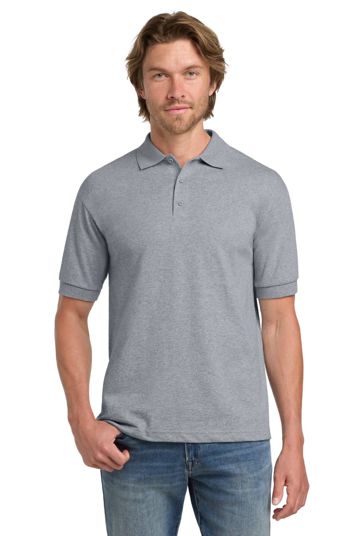 Gildan ® - DryBlend ® 6-Ounce Jersey Knit Sport Shirt. 8800 thumbnail 4