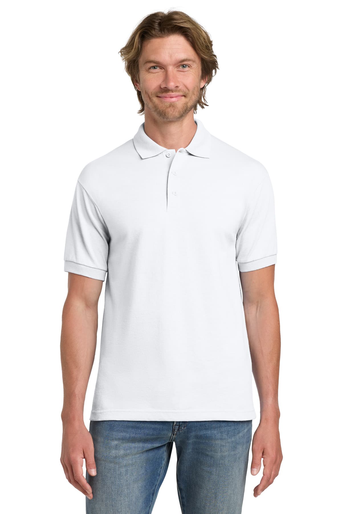 Gildan ® - DryBlend ® 6-Ounce Jersey Knit Sport Shirt. 8800 thumbnail 2