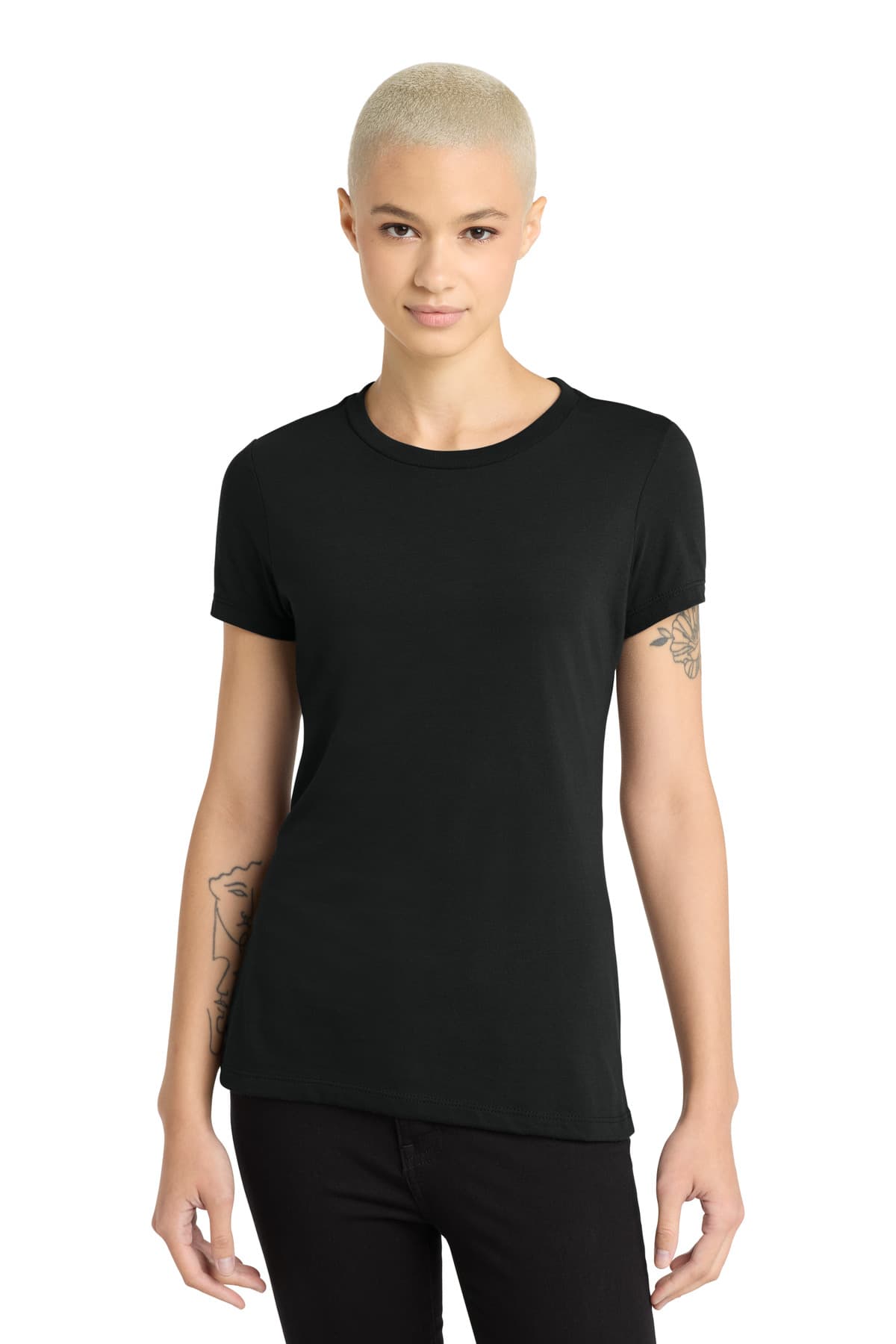 District ® Women's Perfect Blend ® CVC Tee. DM108L thumbnail 5