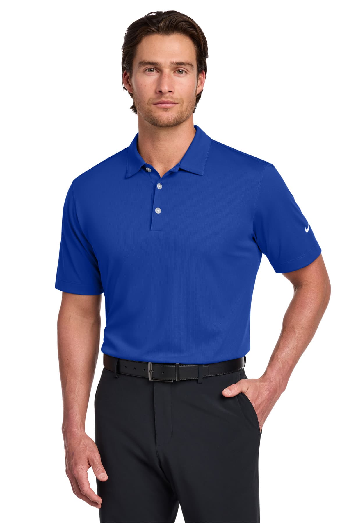 Nike Dri-FIT Vertical Mesh Polo. 637167 thumbnail 4