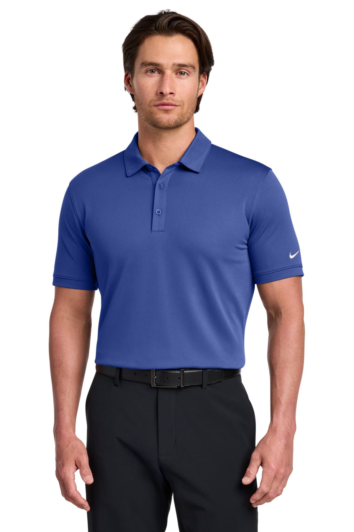 Nike Dri-FIT Solid Icon Pique Modern Fit Polo. 746099 thumbnail 5