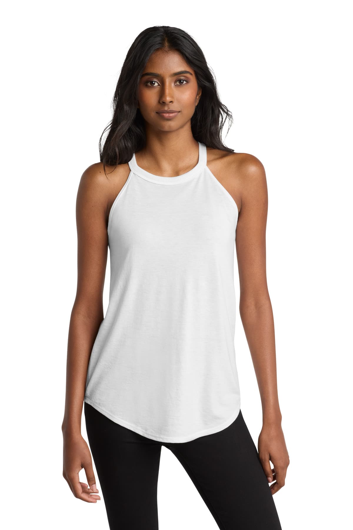 District ® Women's Perfect Tri ® Rocker Tank. DT137L thumbnail 2
