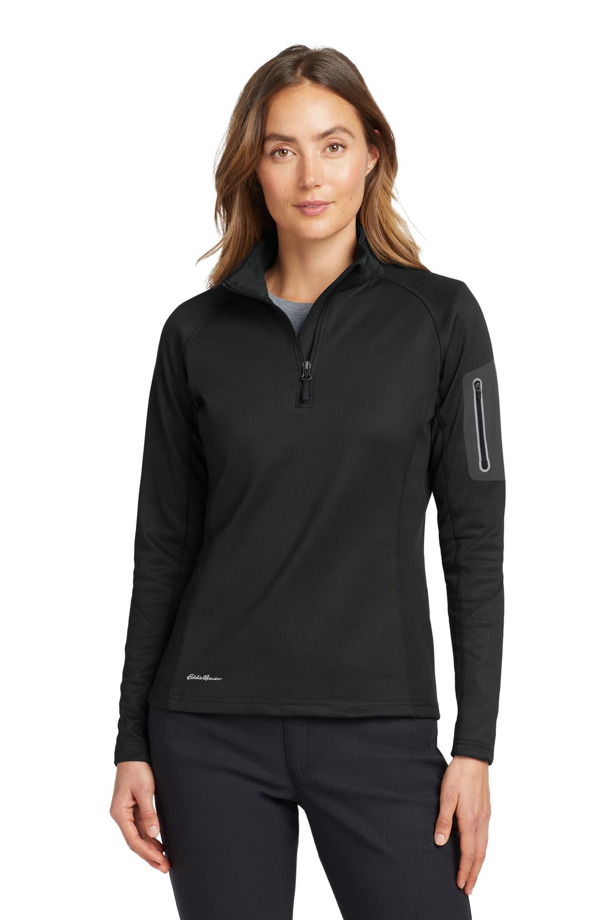 Eddie Bauer ® Women's 1/2-Zip Performance Fleece. EB235 thumbnail 2
