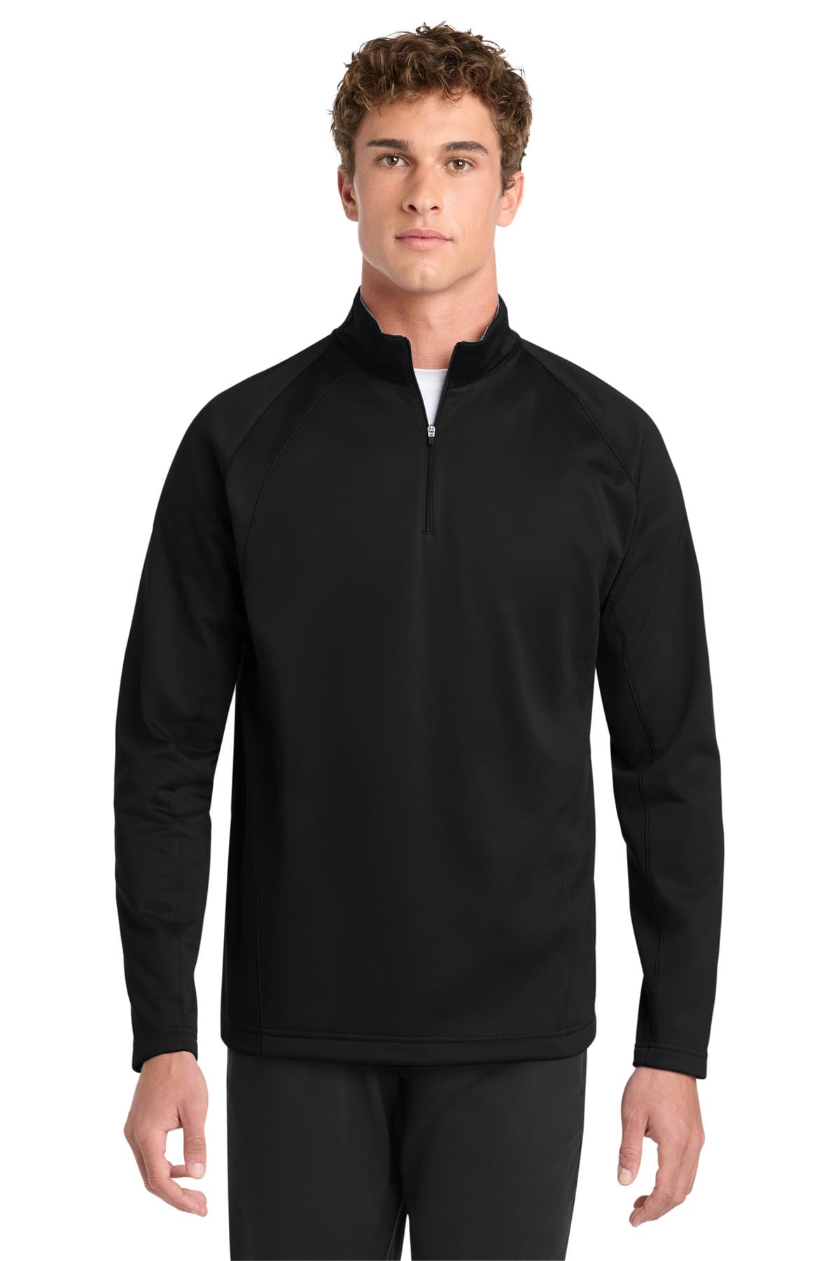Sport-Tek ® Sport-Wick ® Fleece 1/4-Zip Pullover. F243 thumbnail 2