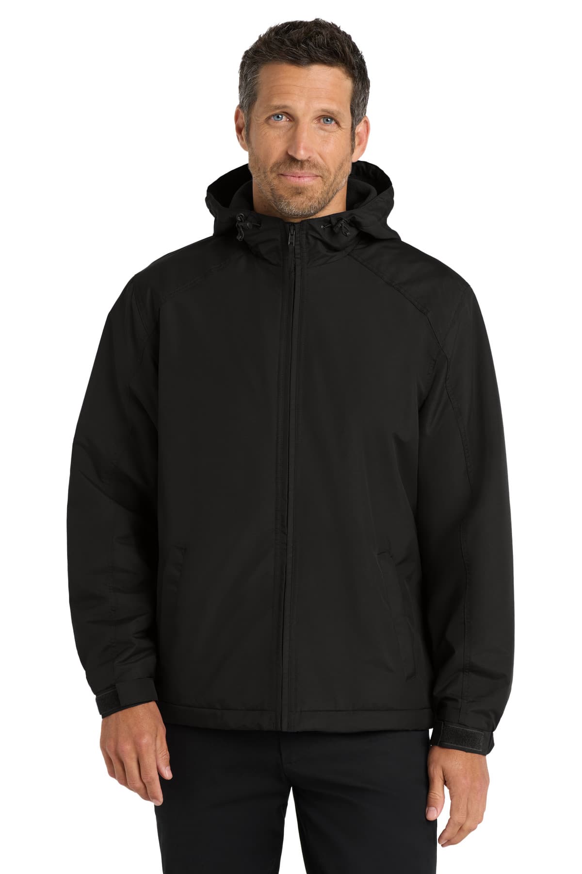 Port Authority ® Hooded Charger Jacket. J327 thumbnail 3