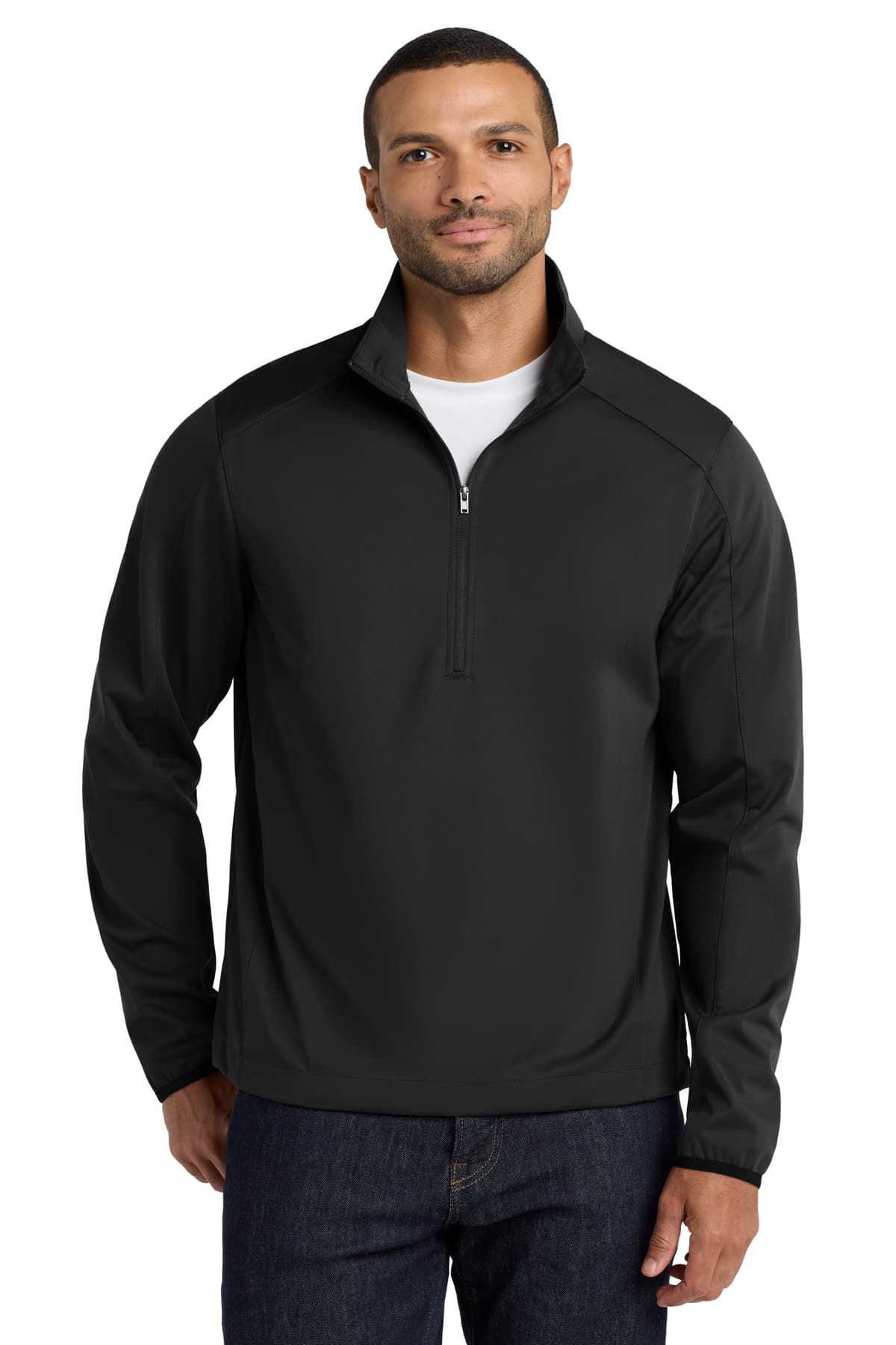 Port Authority ® Active 1/2-Zip Soft Shell Jacket. J716 thumbnail 2
