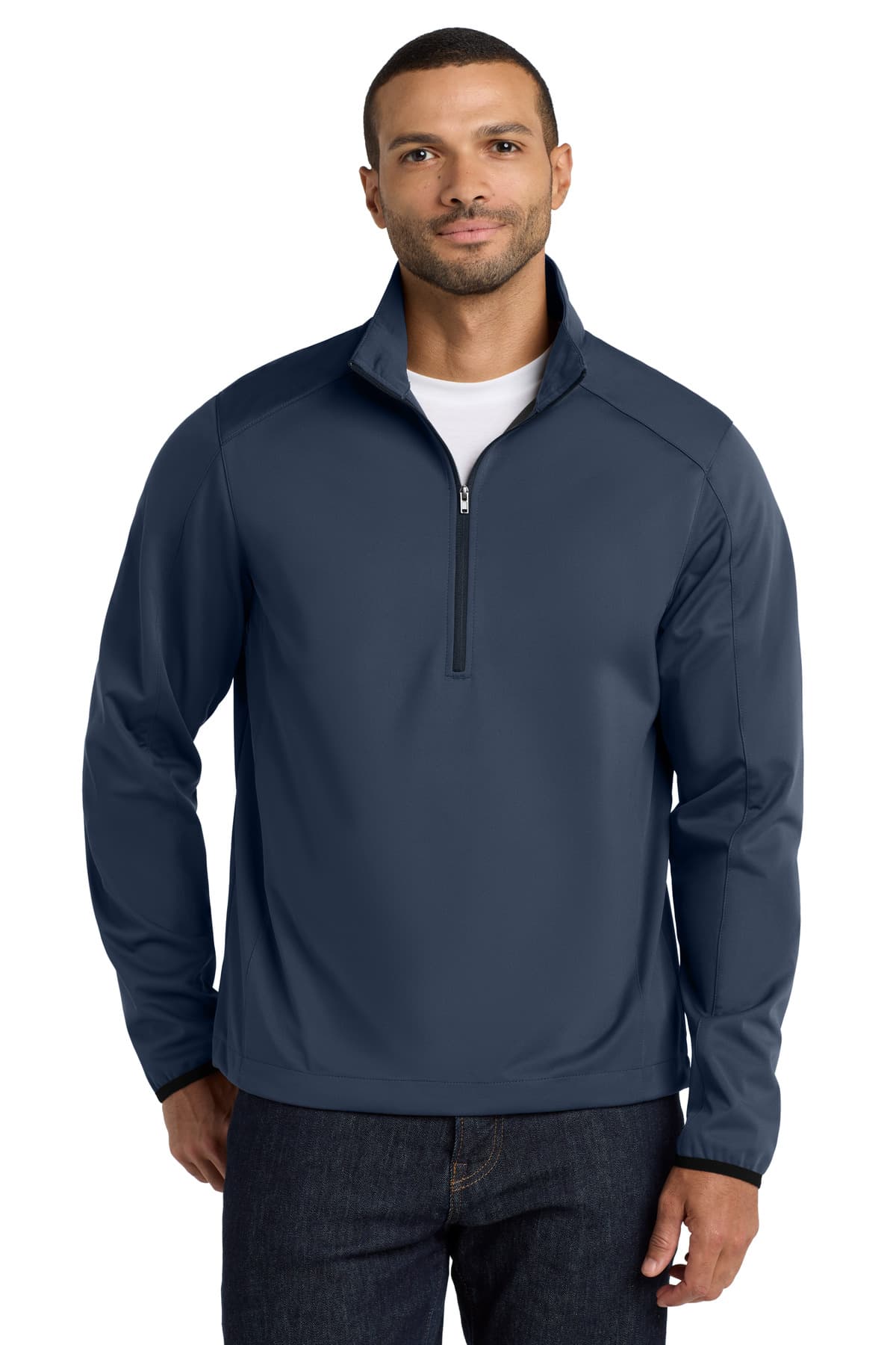 Port Authority ® Active 1/2-Zip Soft Shell Jacket. J716 thumbnail 3