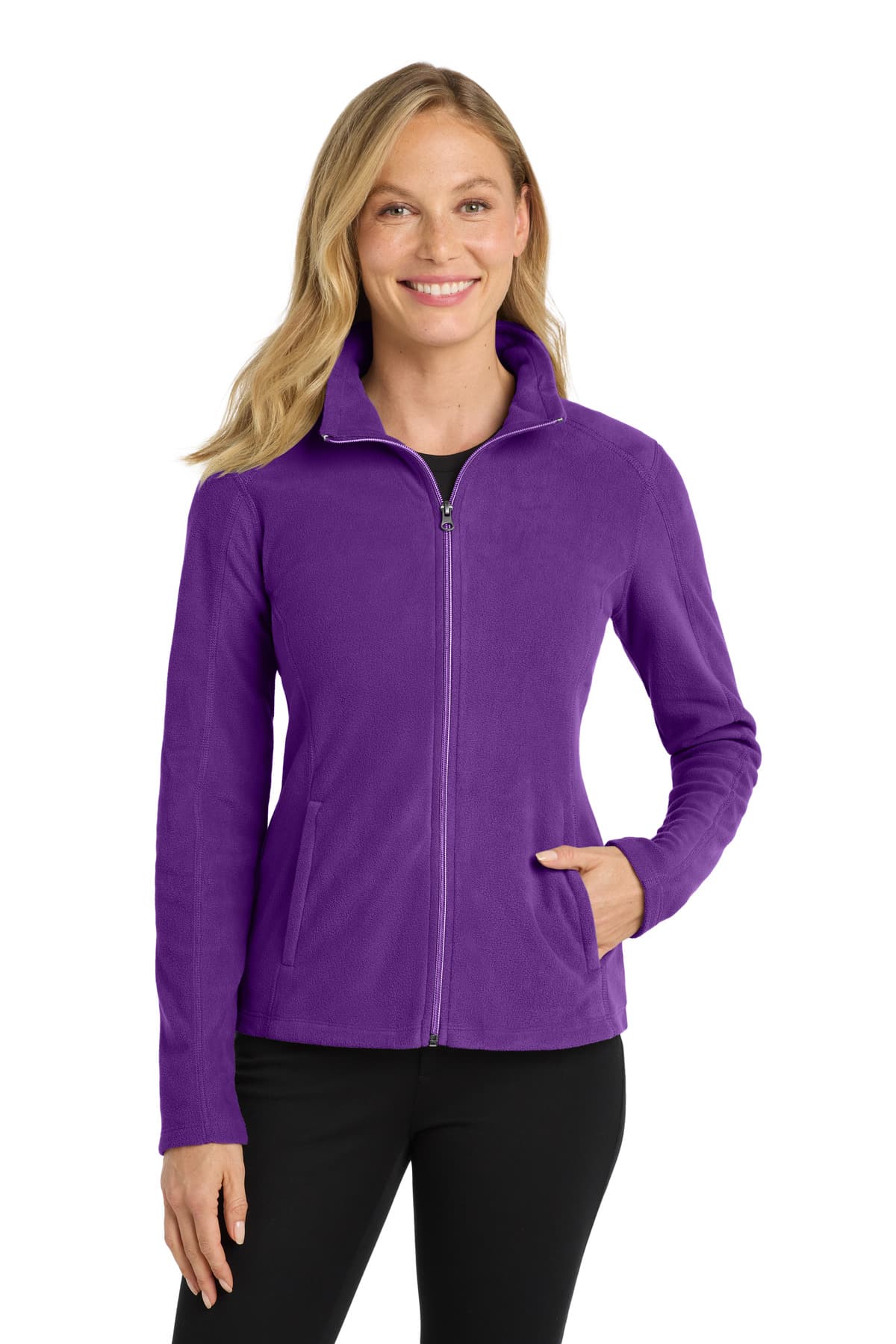 Port Authority ® Women's Microfleece Jacket. L223 thumbnail 2