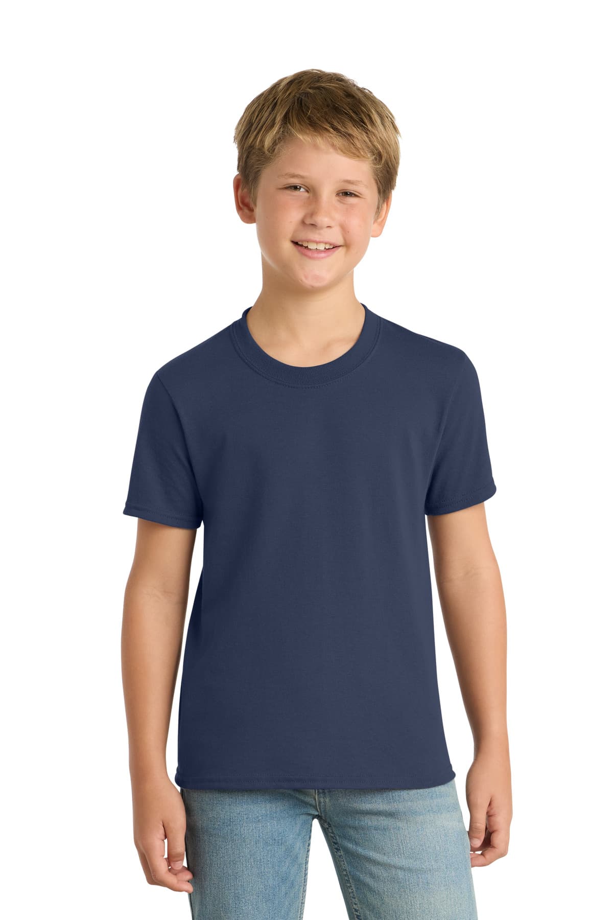 Port & Co  Youth Core Blend Tee. PC55Y thumbnail 4