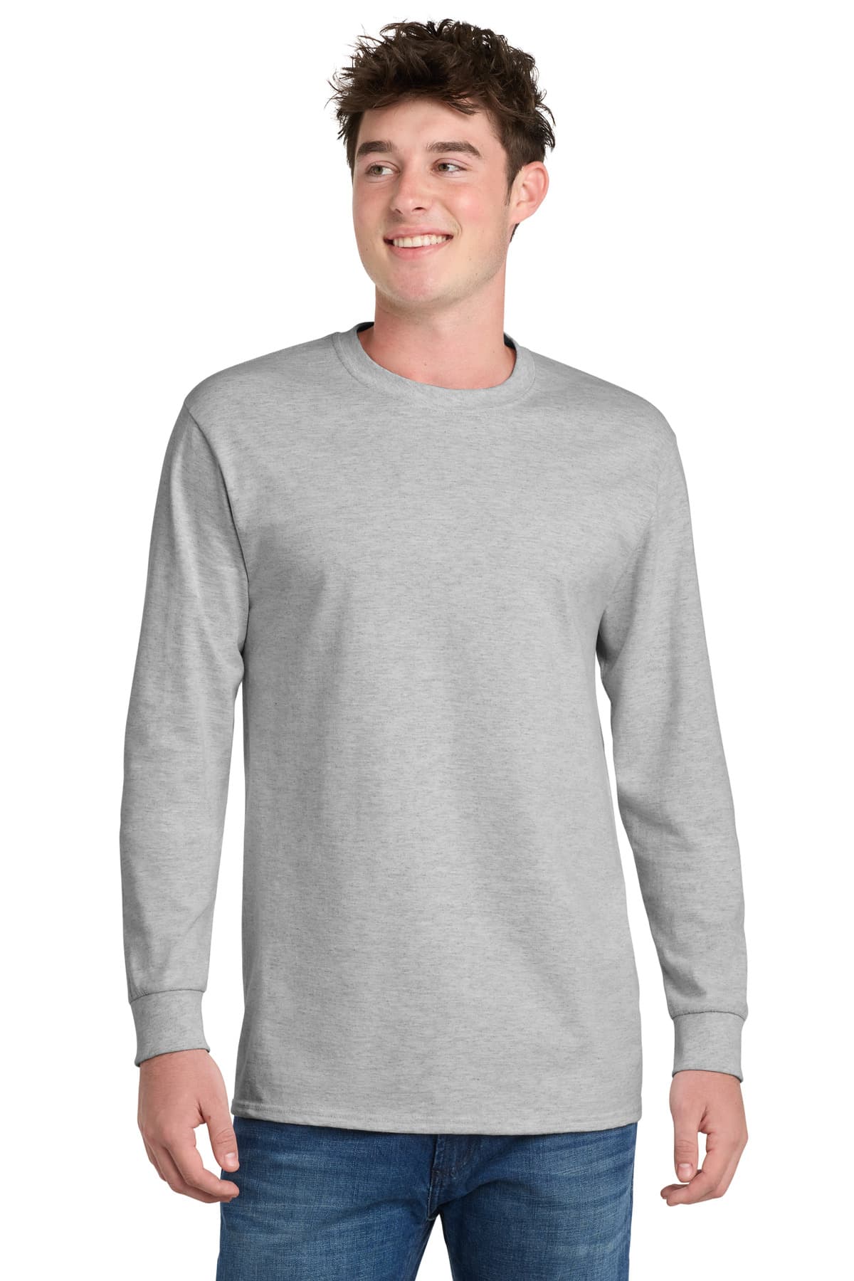 Port & Co  Tall Long Sleeve Essential Tee. PC61LST thumbnail 4