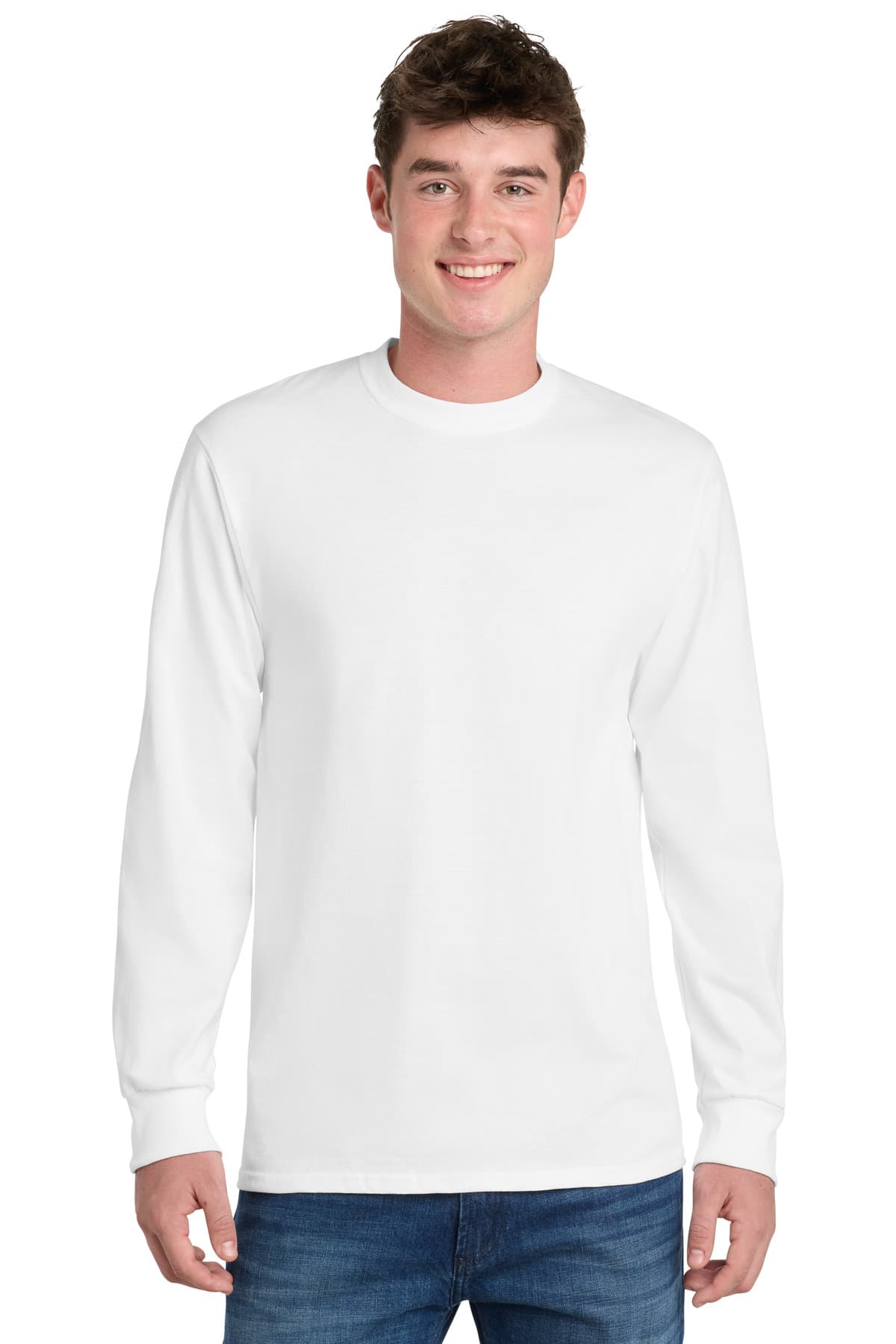 Port & Co  Long Sleeve Essential Tee. PC61LS thumbnail 2