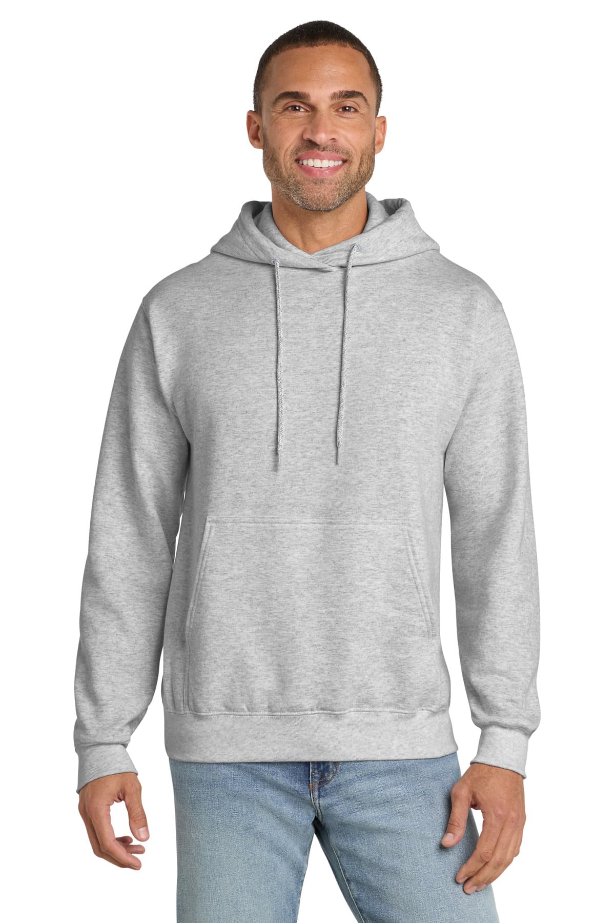 Port & Co  Essential Fleece Pullover Hooded Sweatshirt. PC90H thumbnail 3