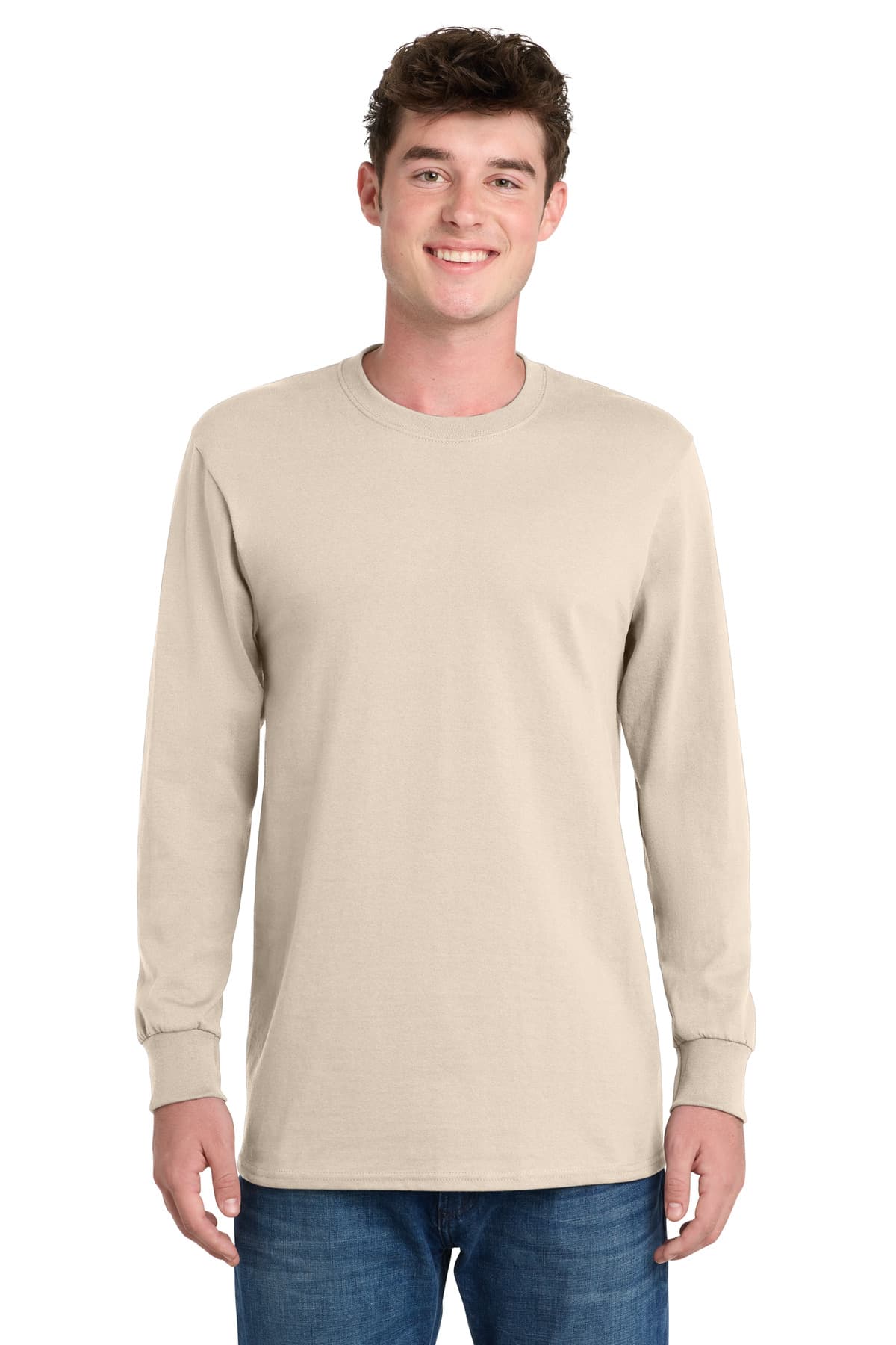 Port & Co  Tall Long Sleeve Essential Tee. PC61LST thumbnail 3