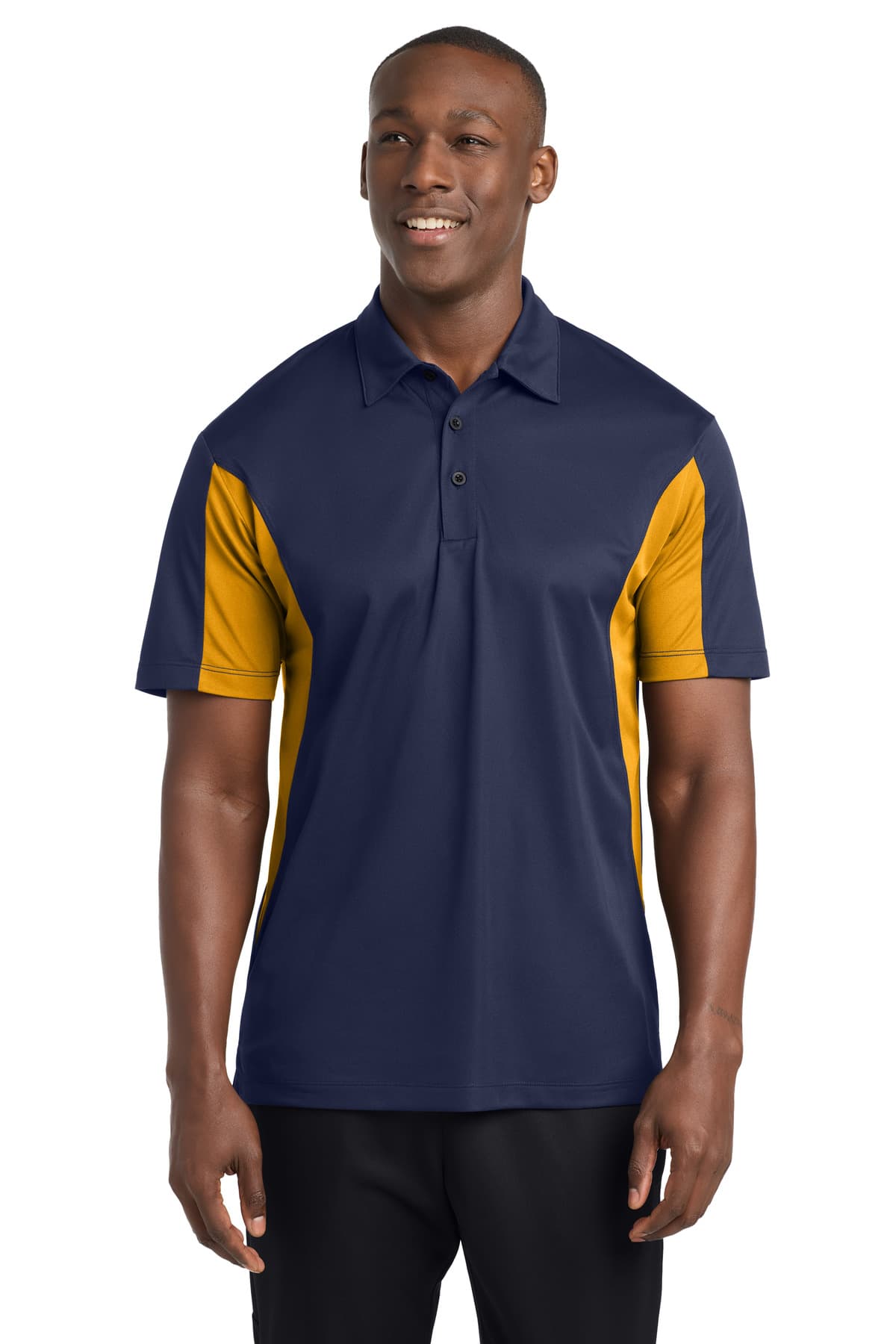 Sport-Tek ® Tall Side Blocked Micropique Sport-Wick ® Polo. TST655 thumbnail 5